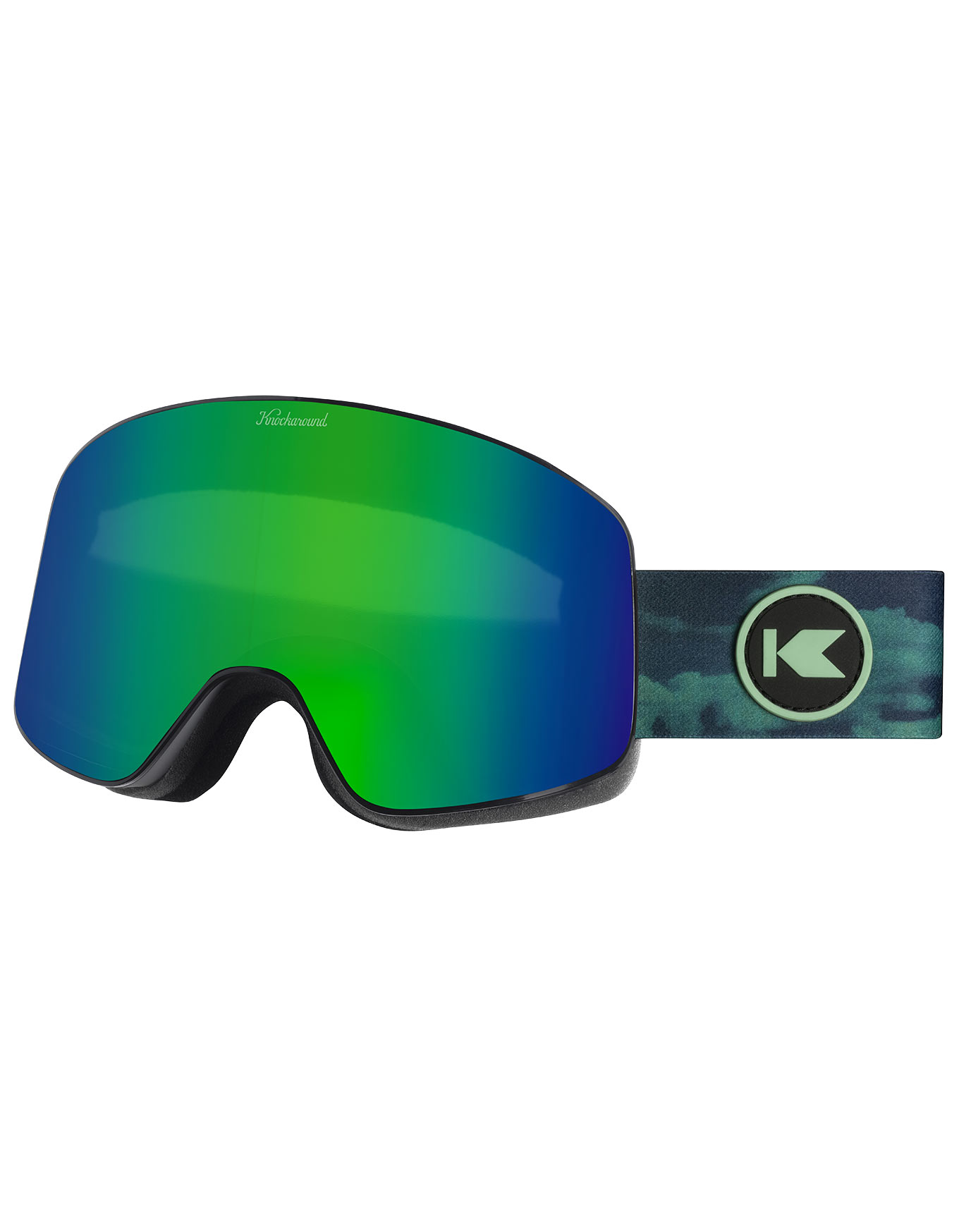 Masque de ski - Slingshots Green Machine / Revo Caribbean Blue - Vert
