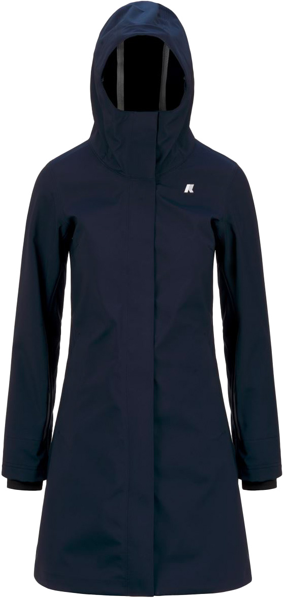 Parka longue imperméable et chaude - Stephy Bonded Blue Depht / Blue Depht - Taille M - Navy