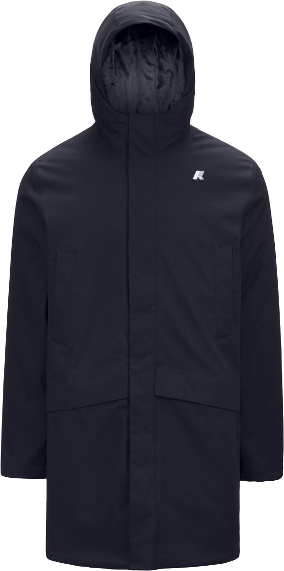 Parka isolante et imperméable - Jarno Twill Marmotta Blue Depht Blue A - Taille L - Navy