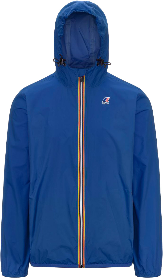 Veste coupe-vent imperméable et respirante compactable - Le Vrai 4.0 Claude Blue Royal Marine - Taille M - Beige