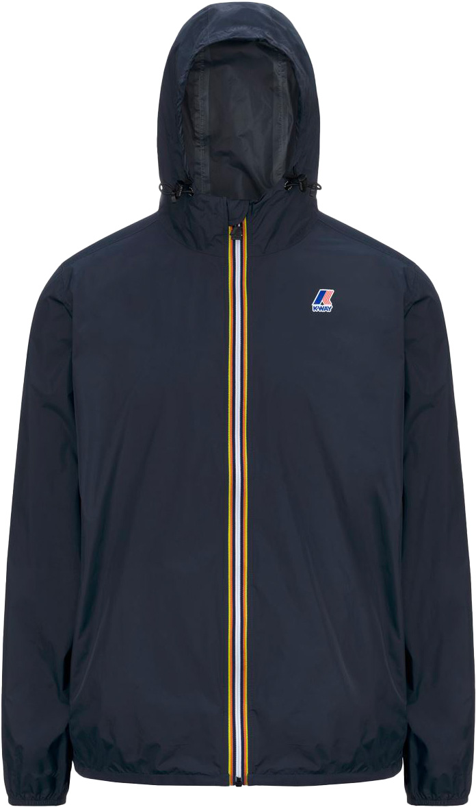 Veste coupe-vent imperméable et respirante compactable - Le Vrai 4.0 Claude Blue Depth - Taille L - Navy