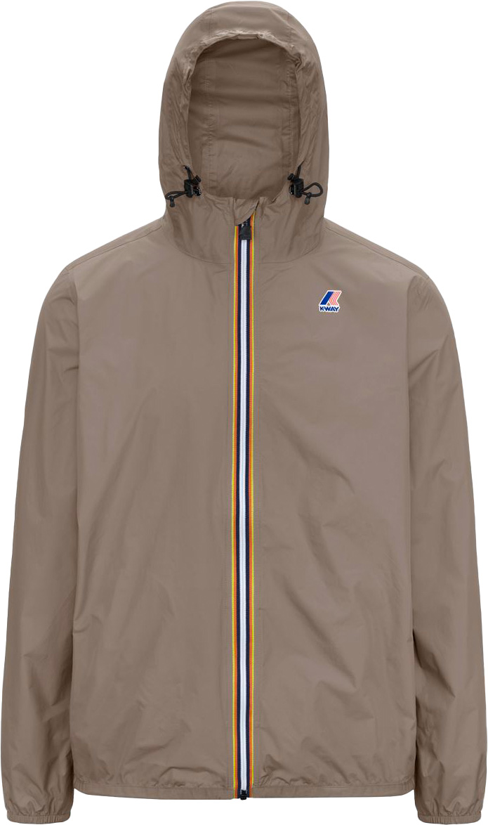 Veste coupe-vent imperméable et respirante compactable - Le Vrai 4.0 Claude Beige Taupe - Taille S