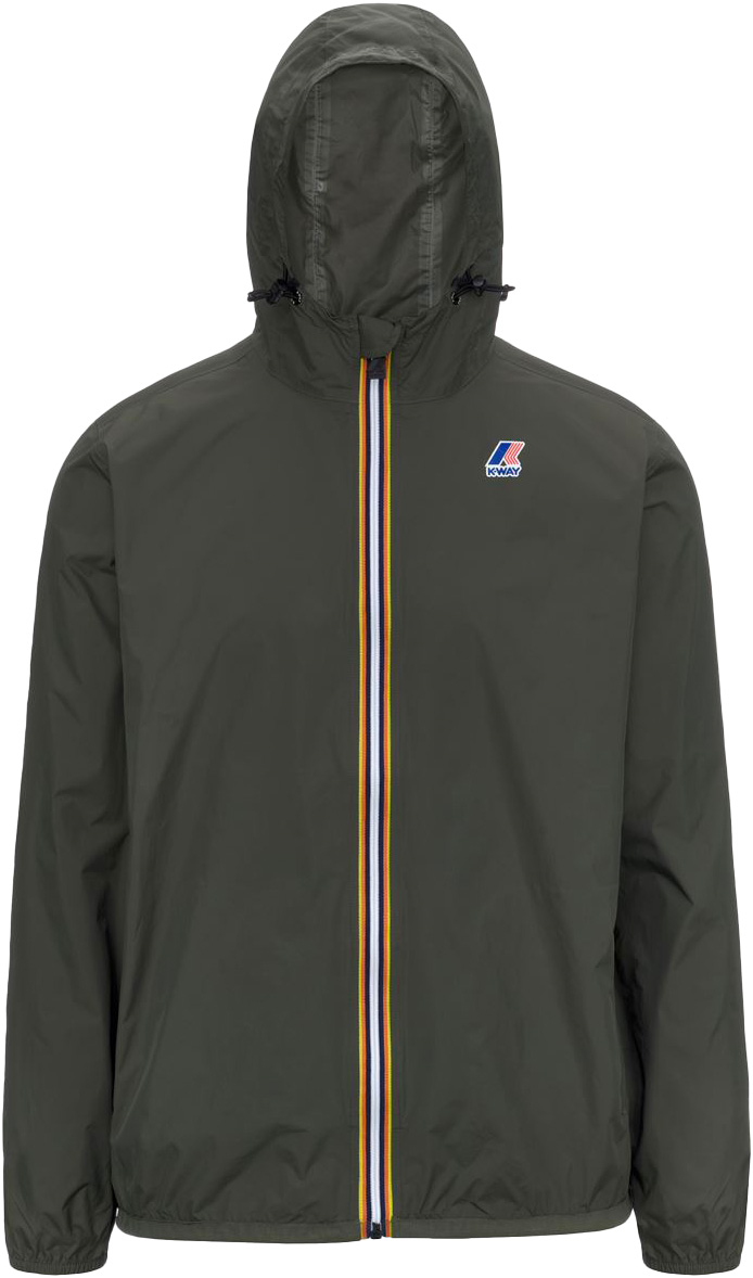 Veste coupe-vent imperméable et respirante compactable - Le Vrai 4.0 Claude Green Blackish - Taille L - Vert