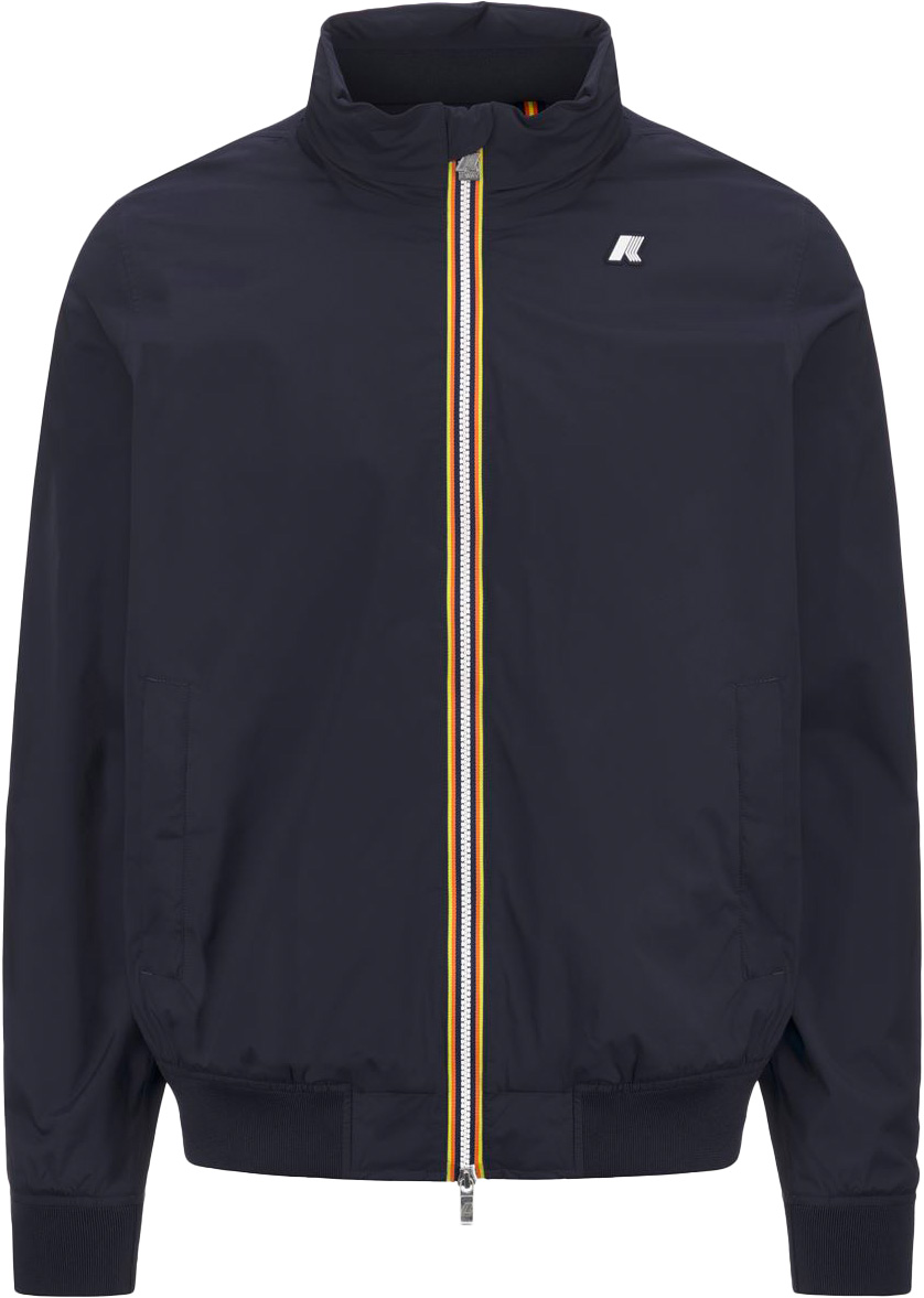 Blouson stretch imperméable, respirante et coupe-vent - Amaury Stretch Nylon Jersey Blue Depth - Taille L - Navy