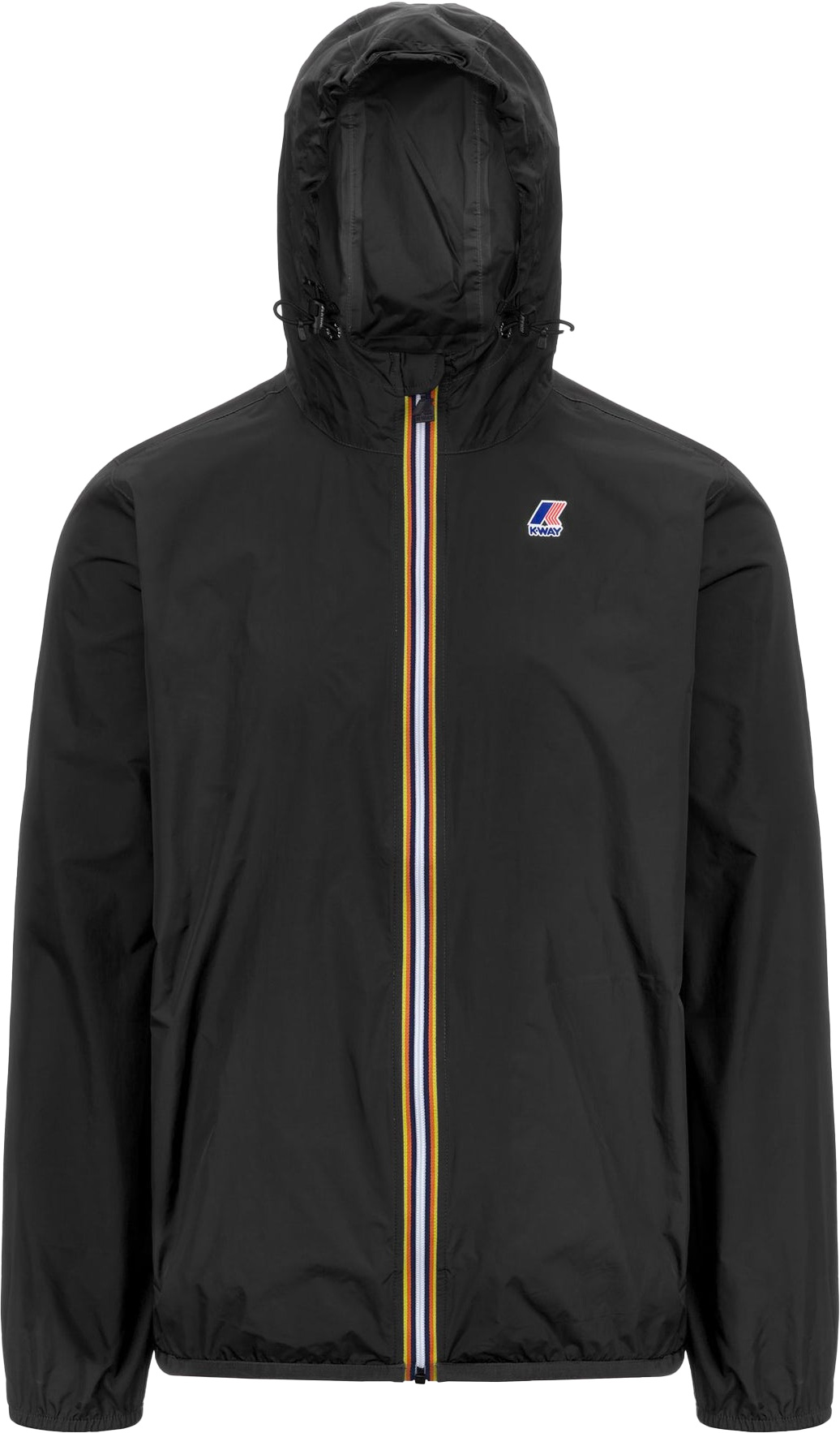 Veste coupe-vent imperméable et respirante compactable - Le Vrai 4.0 Claude Black Pure - Taille XL - Noir
