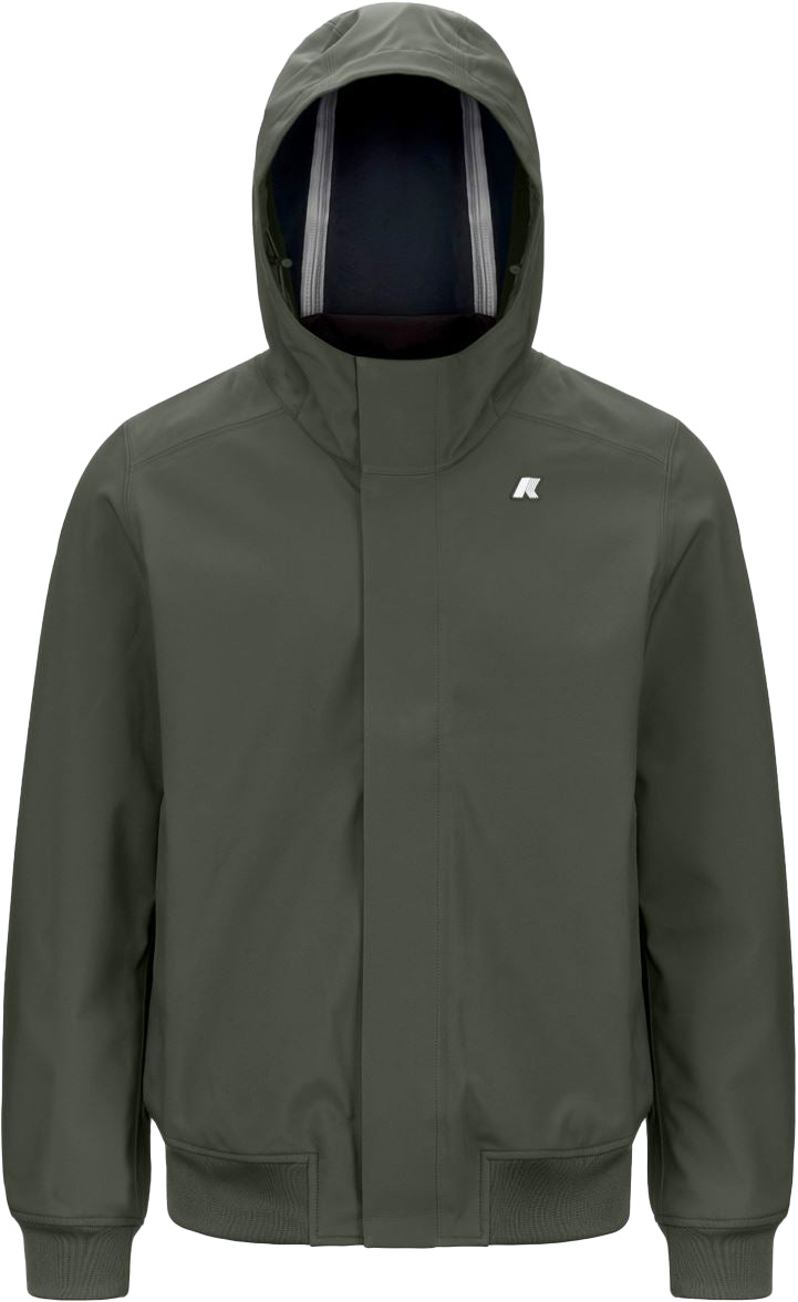 Veste coupe-vent imperméable et respirante - Joachim Bonded Green Blackish Blue Depht - Taille L - Vert