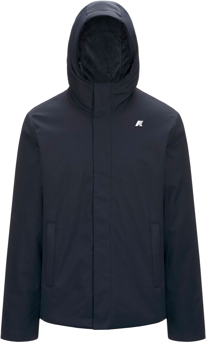 Veste en twill imperméable et coupe-vent - Jacko Twill Marmotta Blue D Blue A - Taille S - Navy