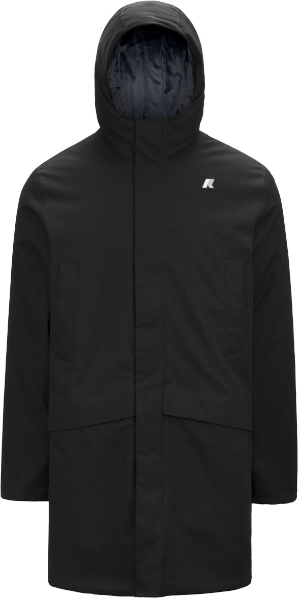 Parka isolante et imperméable - Jarno Twill Marmotta Black P Blue A - Taille XL - Noir