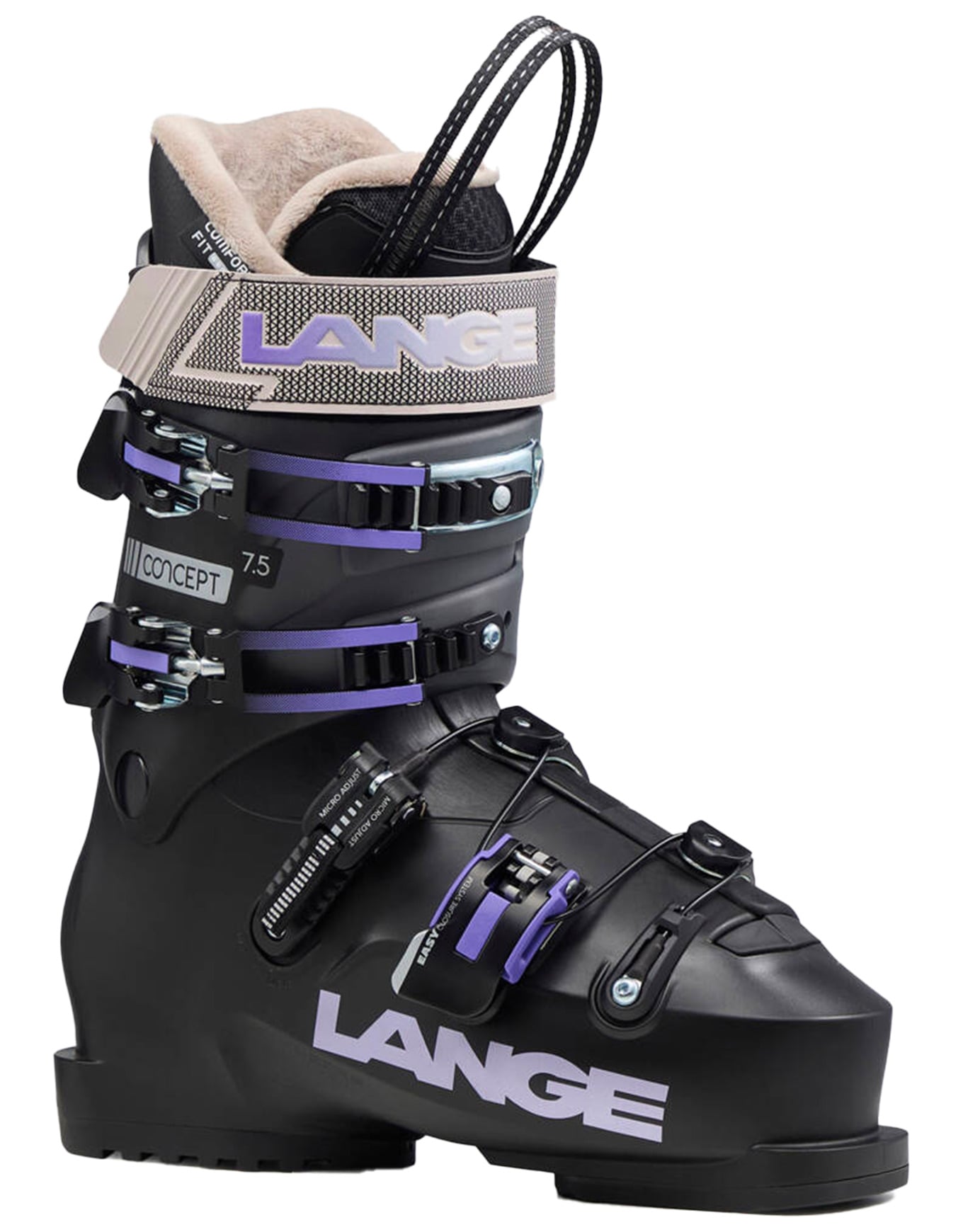 Skischuhe – Damen / Frauen – Concept 7,5 W Concept 7.5 W für Damen Größe 25/25,5 schwarz