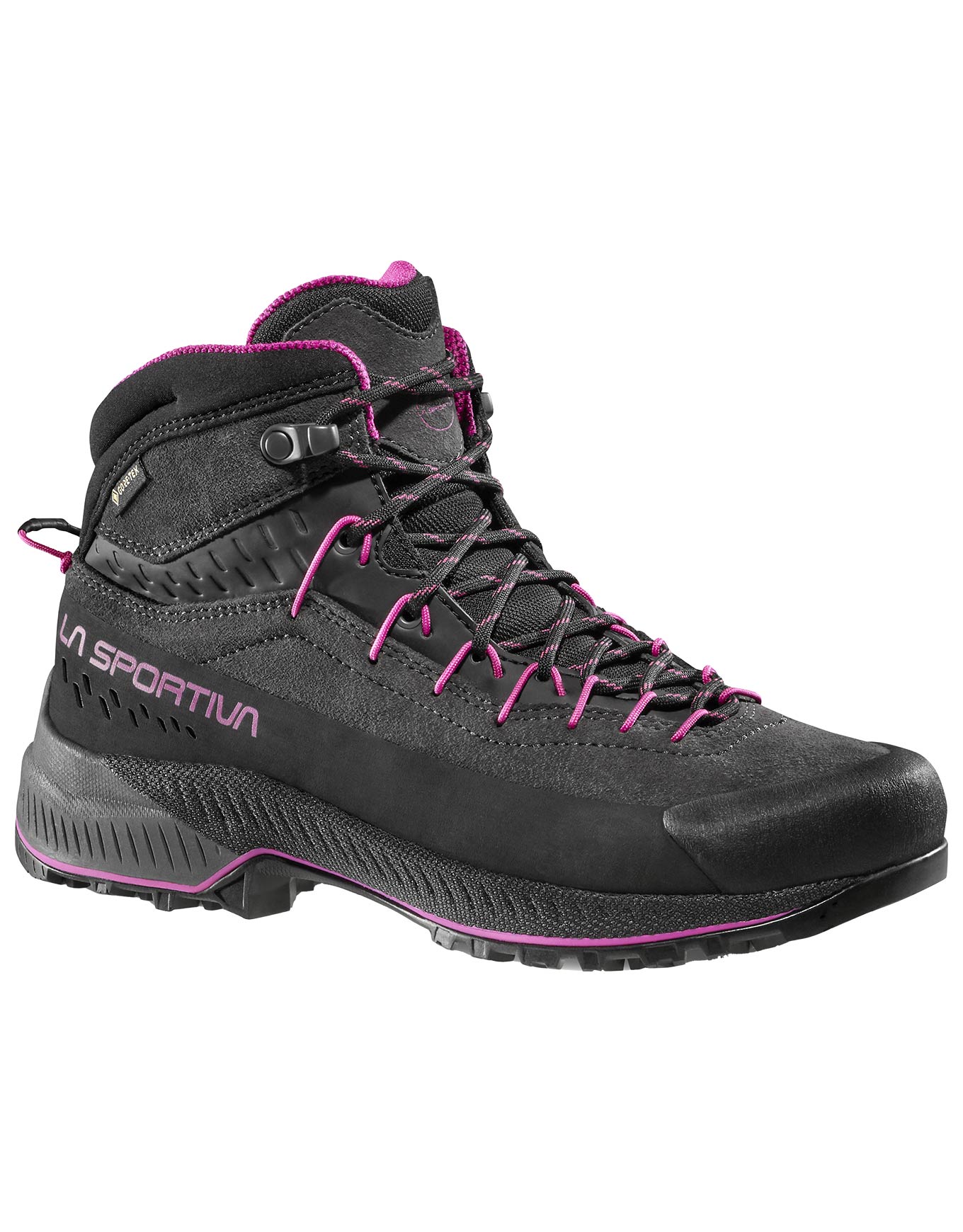 Chaussures d'approche en GORE-TEX® - TX4 Evo Mid Woman GTX Carbon/Springtime en Cuir - Taille 39,5 - Noir