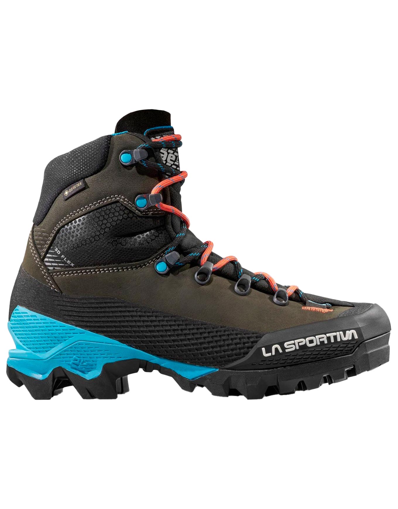 Chaussures d'alpinisme en GORE-TEX® - Aequilibrium LT GTX W Black/Hibiscus en Cuir - Taille 38 - Noir