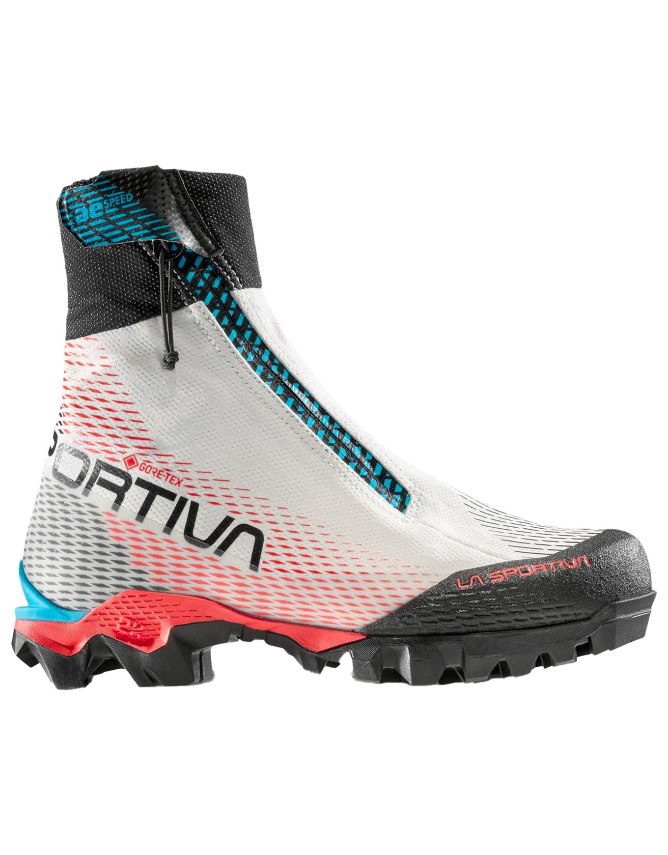 Chaussures d'alpinisme en GORE-TEX® - Aequilibrium Speed GTX W White/Hibiscus - Taille 39,5 - Blanc