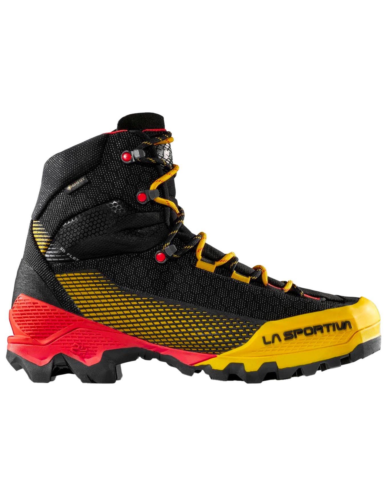 Chaussures d'alpinisme en GORE-TEX® - Aequilibrium ST GTX Black/Yellow - Taille 46 - Noir