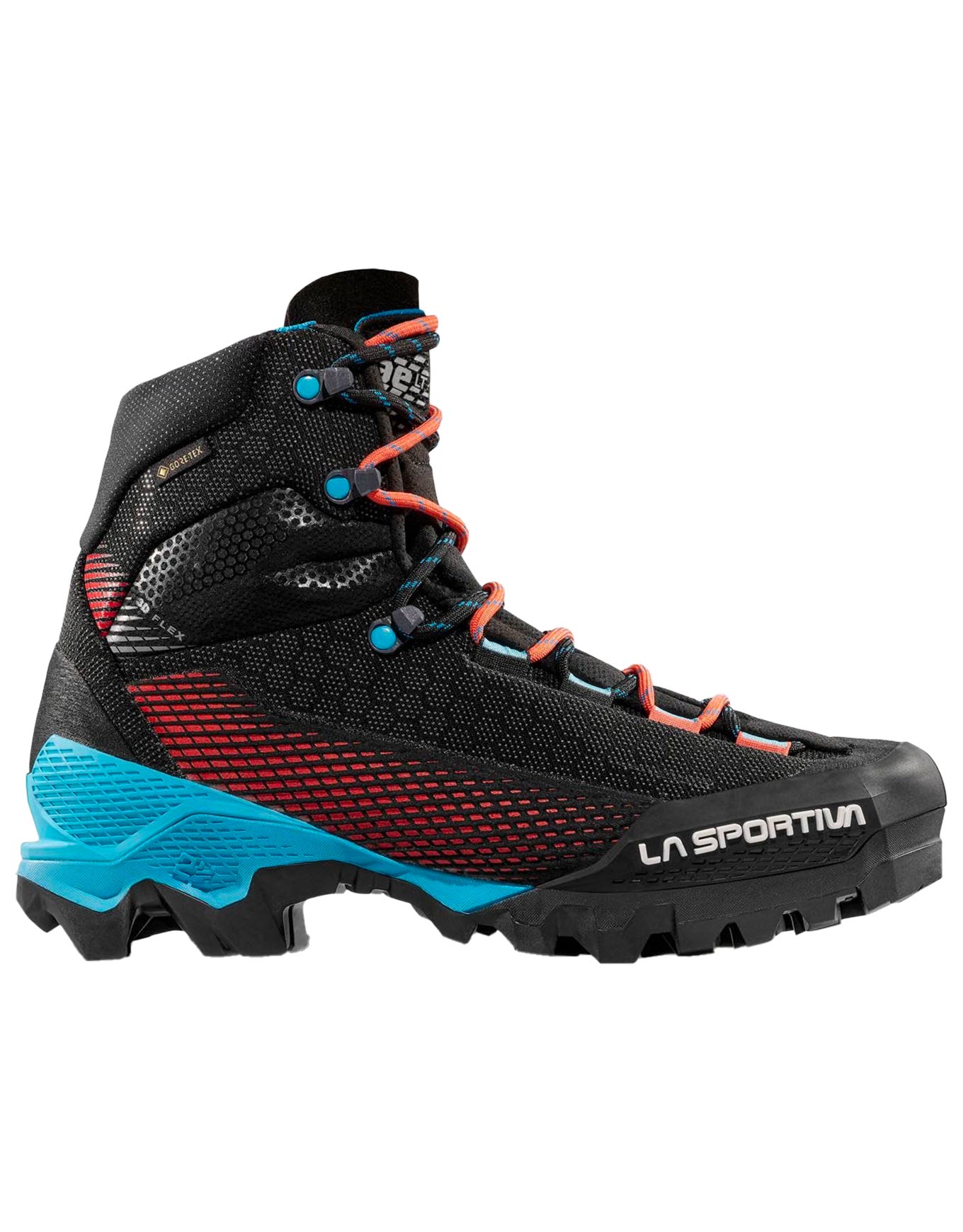 Chaussures d'alpinisme en GORE-TEX® - Aequilibrium ST GTX W Black/Hibiscus - Taille 40 - Noir