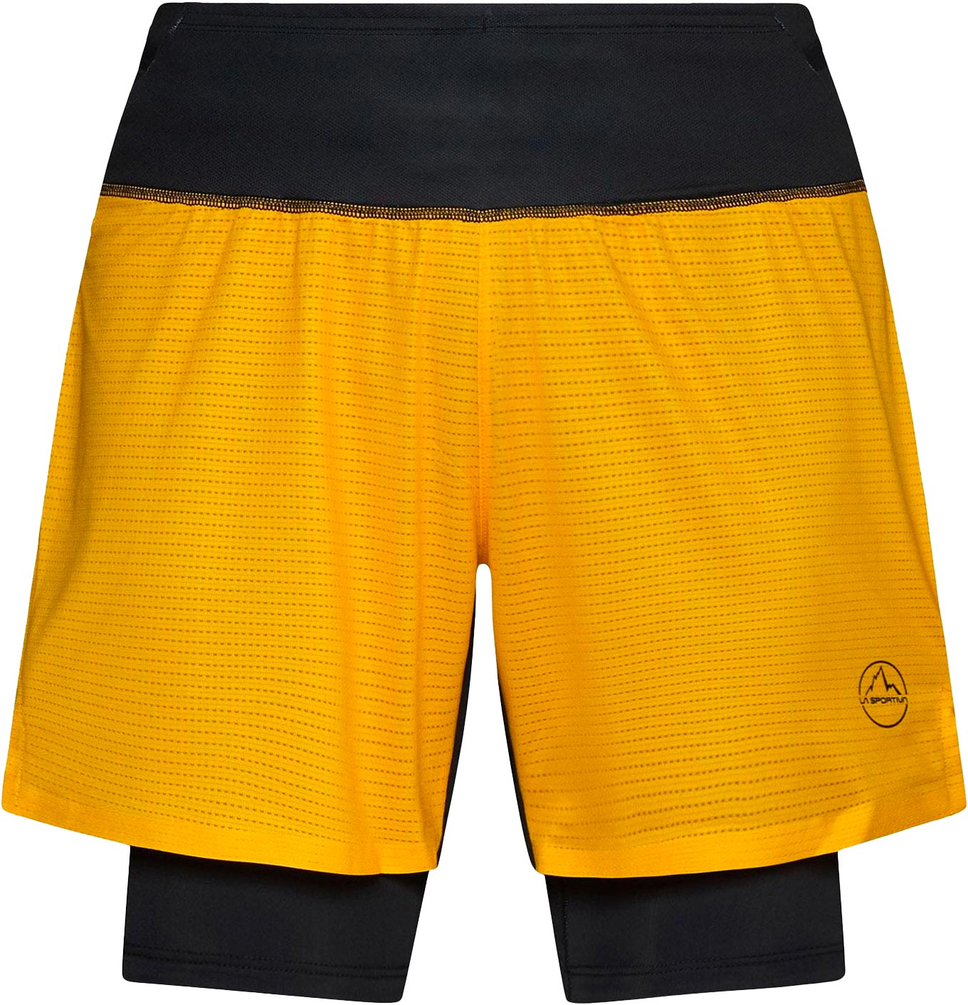 Short de trail running - Ultra Distance Shorts M Yellow/Black - Taille L - Jaune
