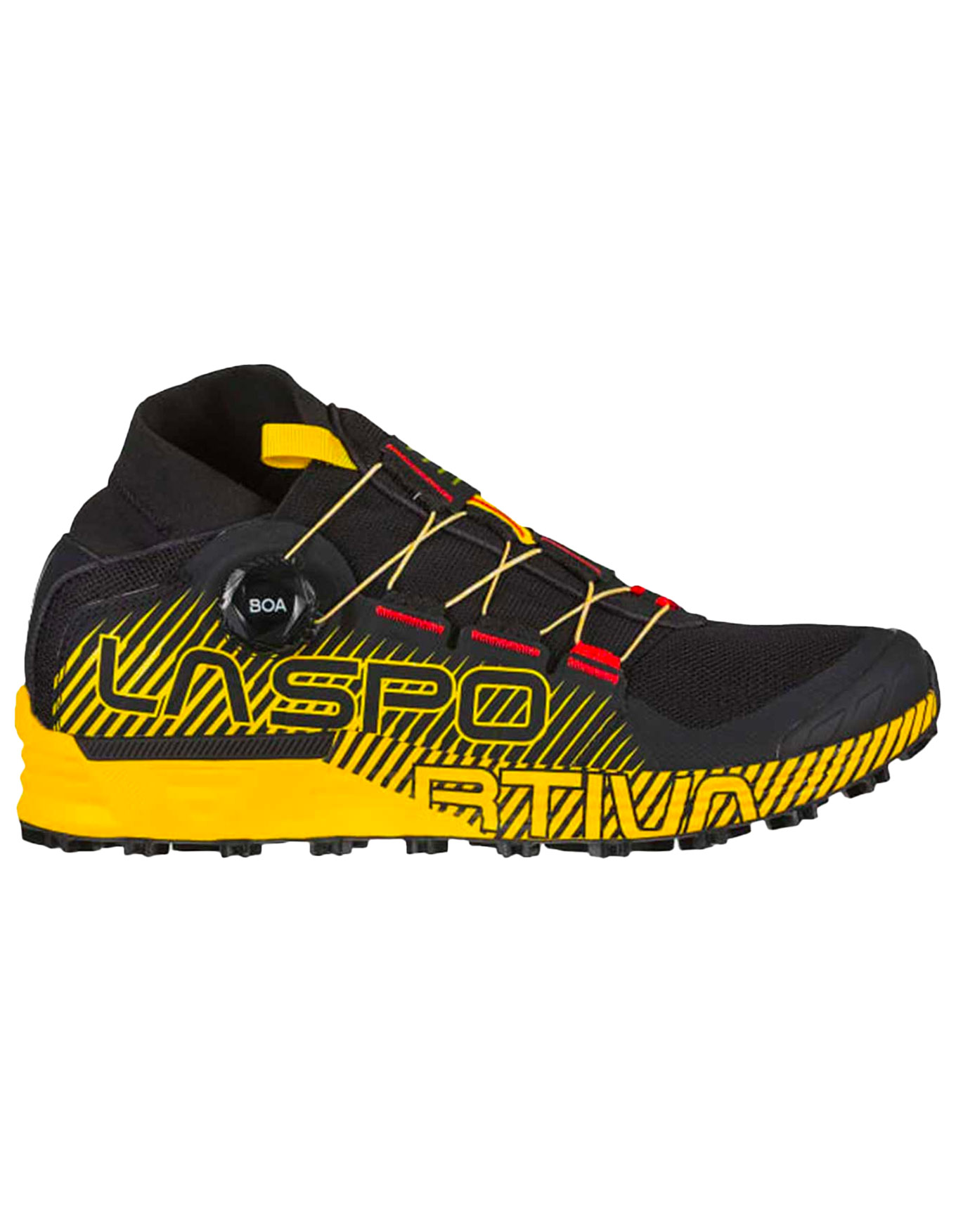 Chaussures de trail - Cyklon Black/Yellow - Taille 45 - Noir