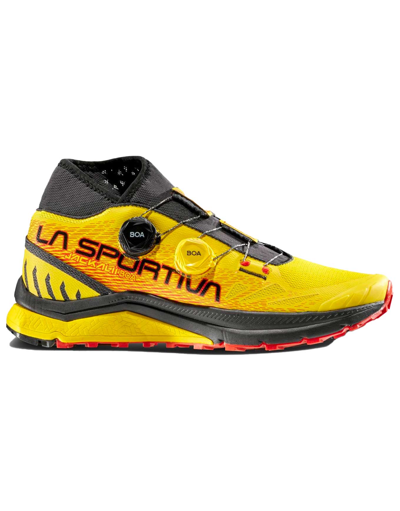 Chaussures de trail - Jackal II Boa Yellow/Black - Taille 42 - Jaune