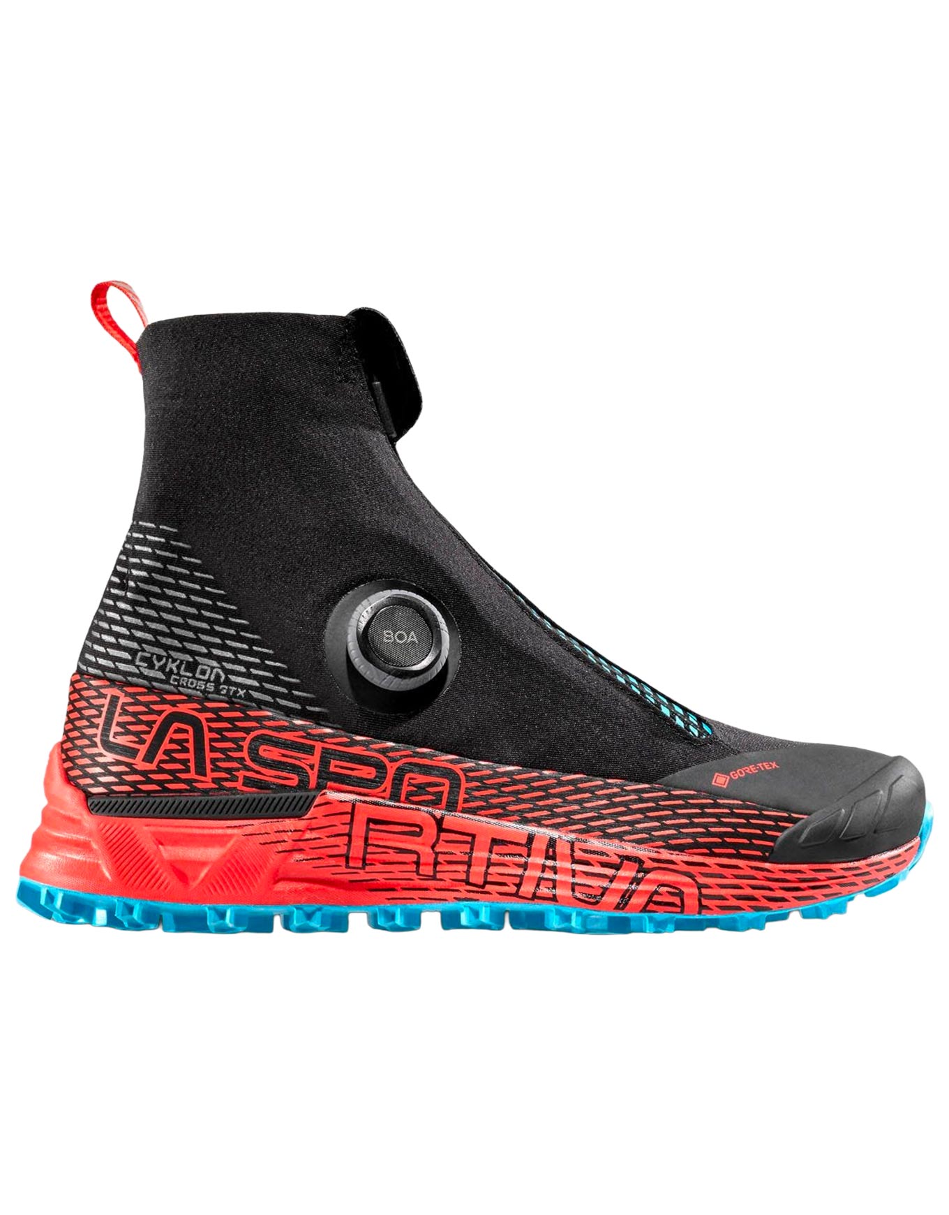 Chaussures de trail en GORE-TEX® - Cyklon Cross Woman GTX Black/Hibiscus - Taille 39,5 - Noir
