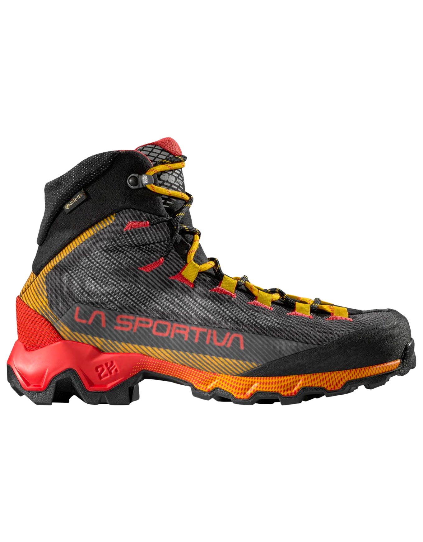 Chaussures de randonnée en GORE-TEX® - Aequilibrium Hike GTX Carbon/Yellow - Taille 43,5 - Jaune