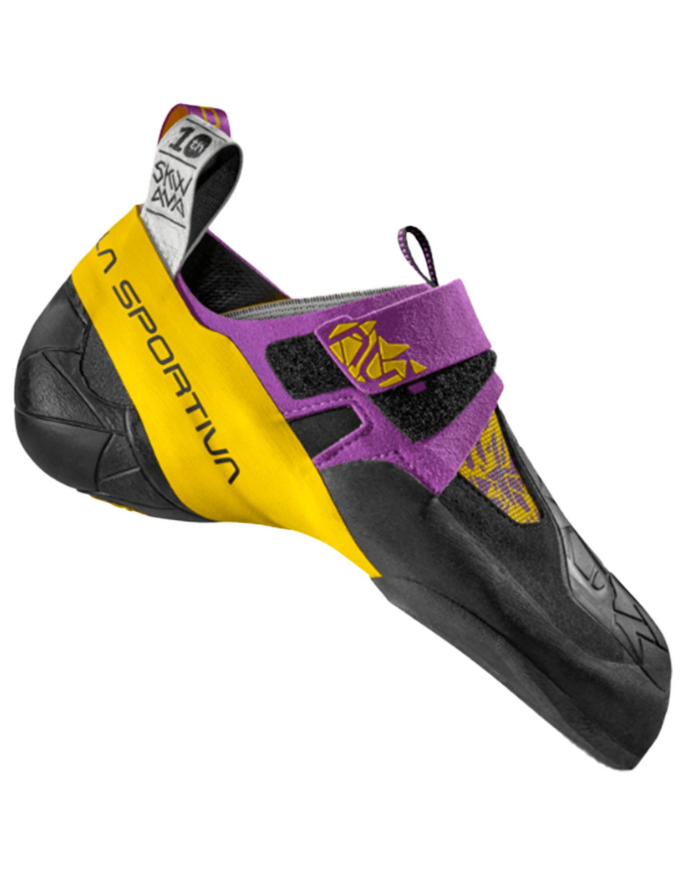Chaussons d'escalade - Skwama Purple/Yellow - Taille 43,5 - Violet