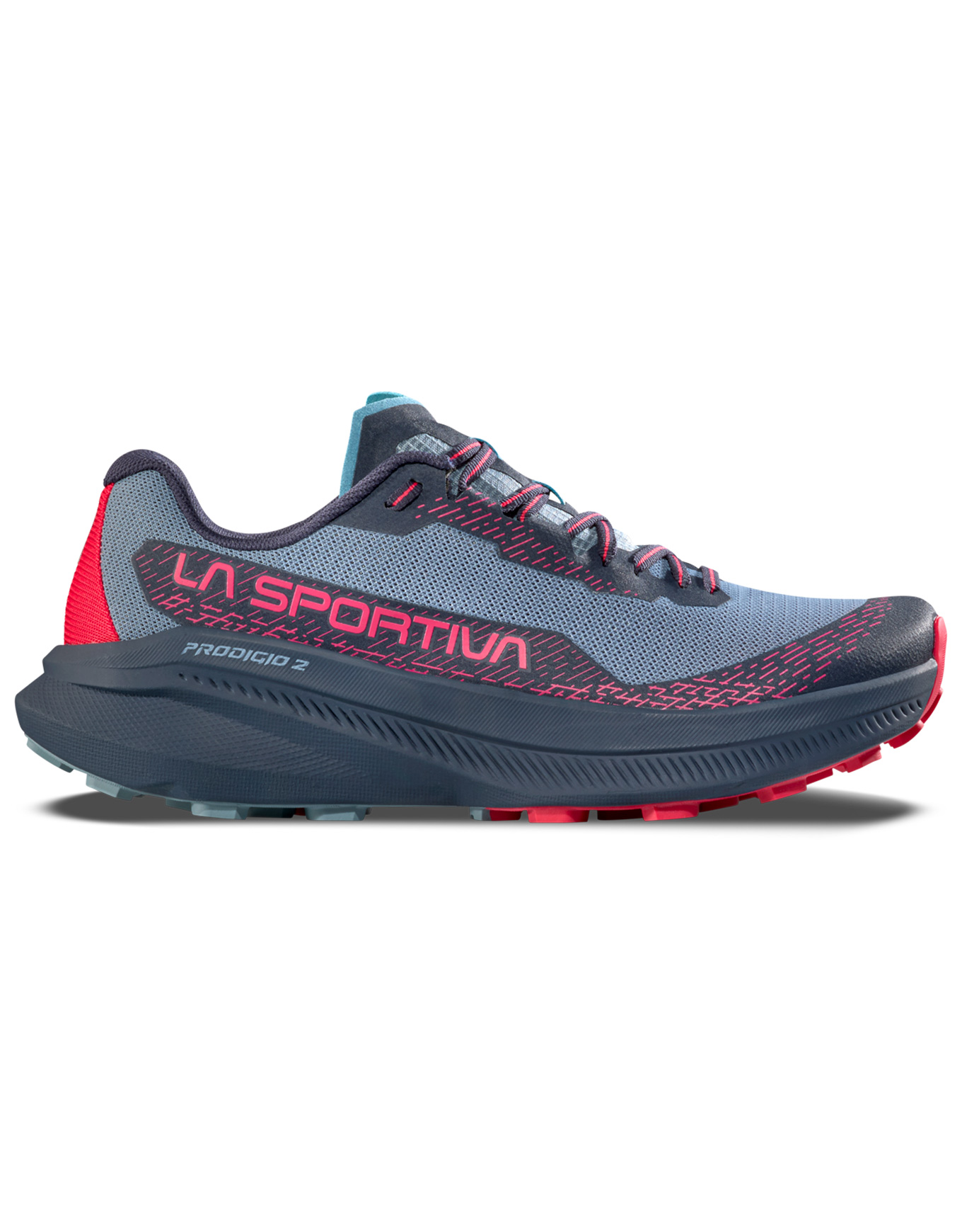 Chaussures de trail - Prodigio 2 W Limestone/Azalea - Taille 37,5 - Bleu