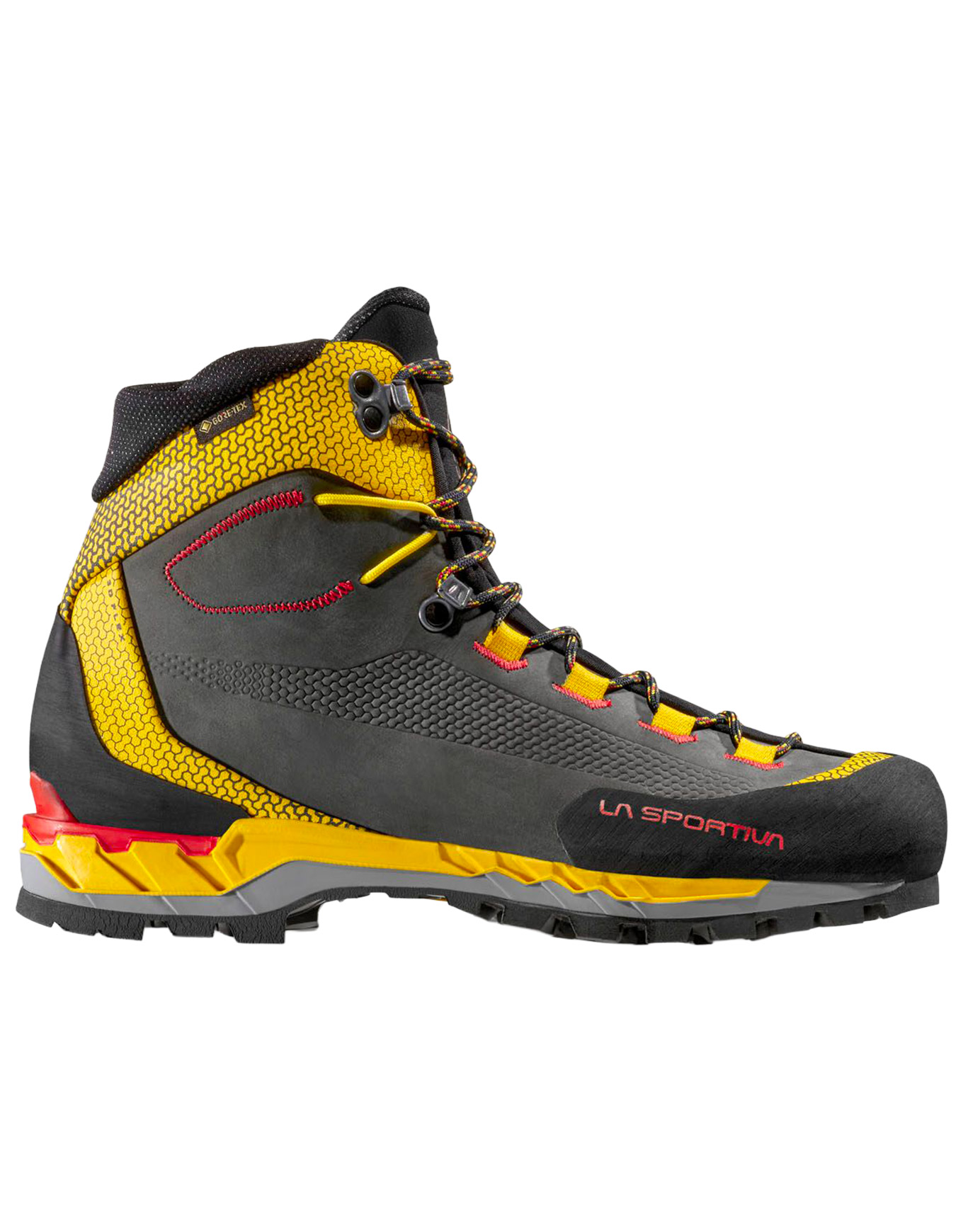 Chaussures d'alpinisme en GORE-TEX - Trango Tech Leather GTX Black/Yellow en Cuir - Taille 45 - Noir