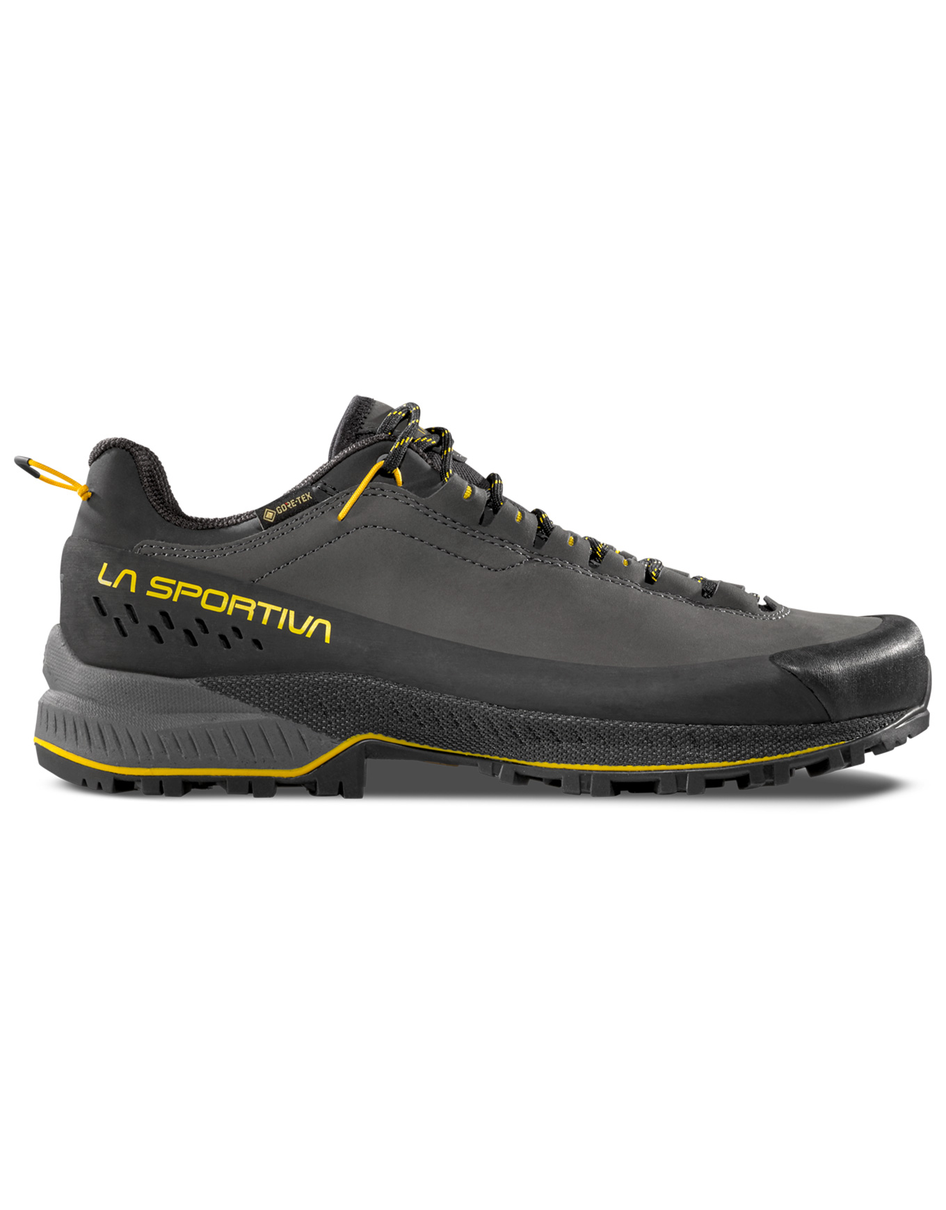 Chaussures de marche d'approche en GORE-TEX - TX5 Evo GTX Carbon/Yellow en Cuir - Taille 42,5 - Noir