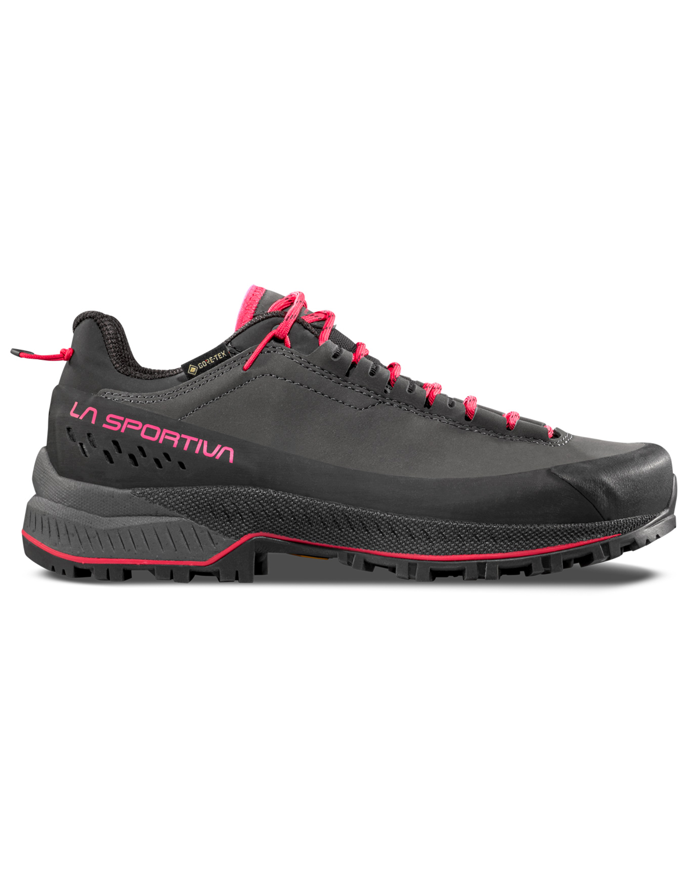 Chaussures de marche d'approche en GORE-TEX - TX5 Evo W GTX Carbon/Azalea en Cuir - Taille 38 - Noir