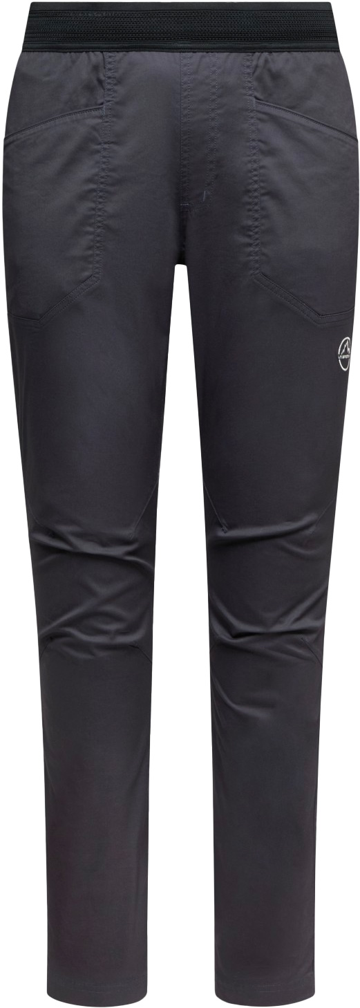 Pantalon d'escalade - Roots Pants M Onyx/Chalk en Coton - Taille M - Gris