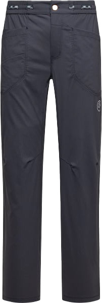 Pantalon d'escalade déperlant - Labyrinth Pants M Onyx/Chalk en Coton - Taille S - Gris