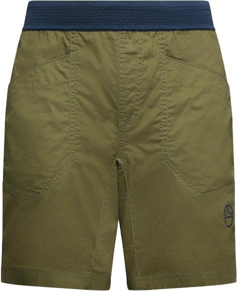 Short escalade - Roots Shorts M Cypress/Night Sky en Coton - Taille L - Kaki