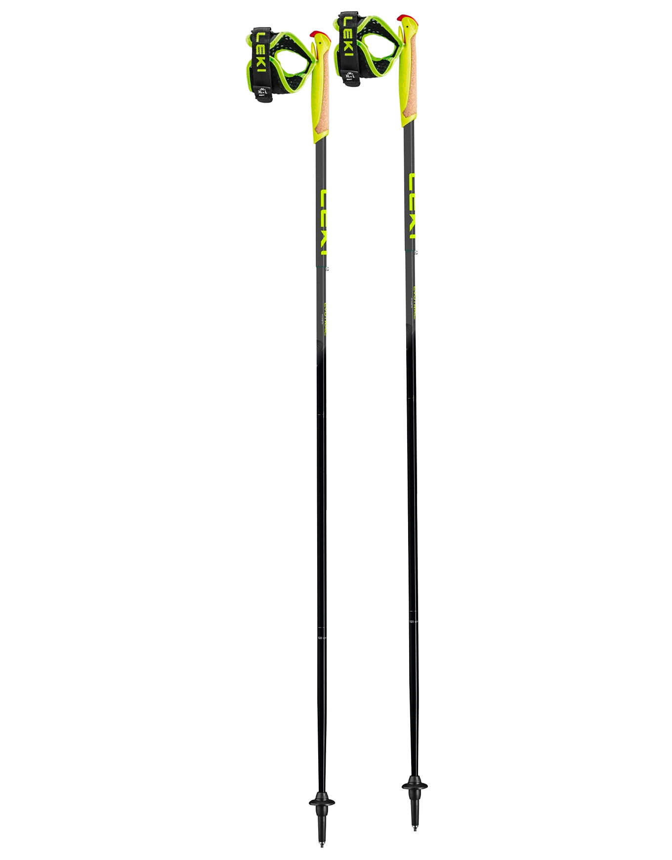 Bâtons de trail en aluminium - Evotrail FX One TA en Aluminium - Taille 115 cm - Noir