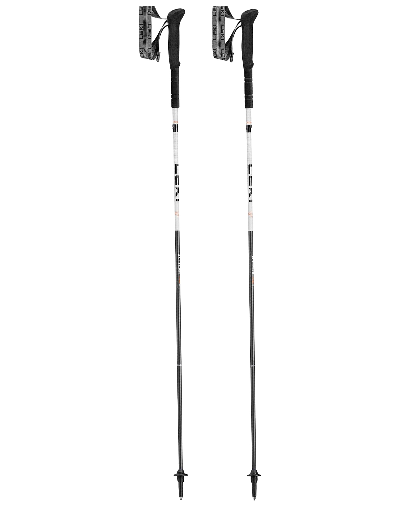 Bâtons de randonnée en carbone - Skytera FX One SL - Taille 120 cm - Blanc