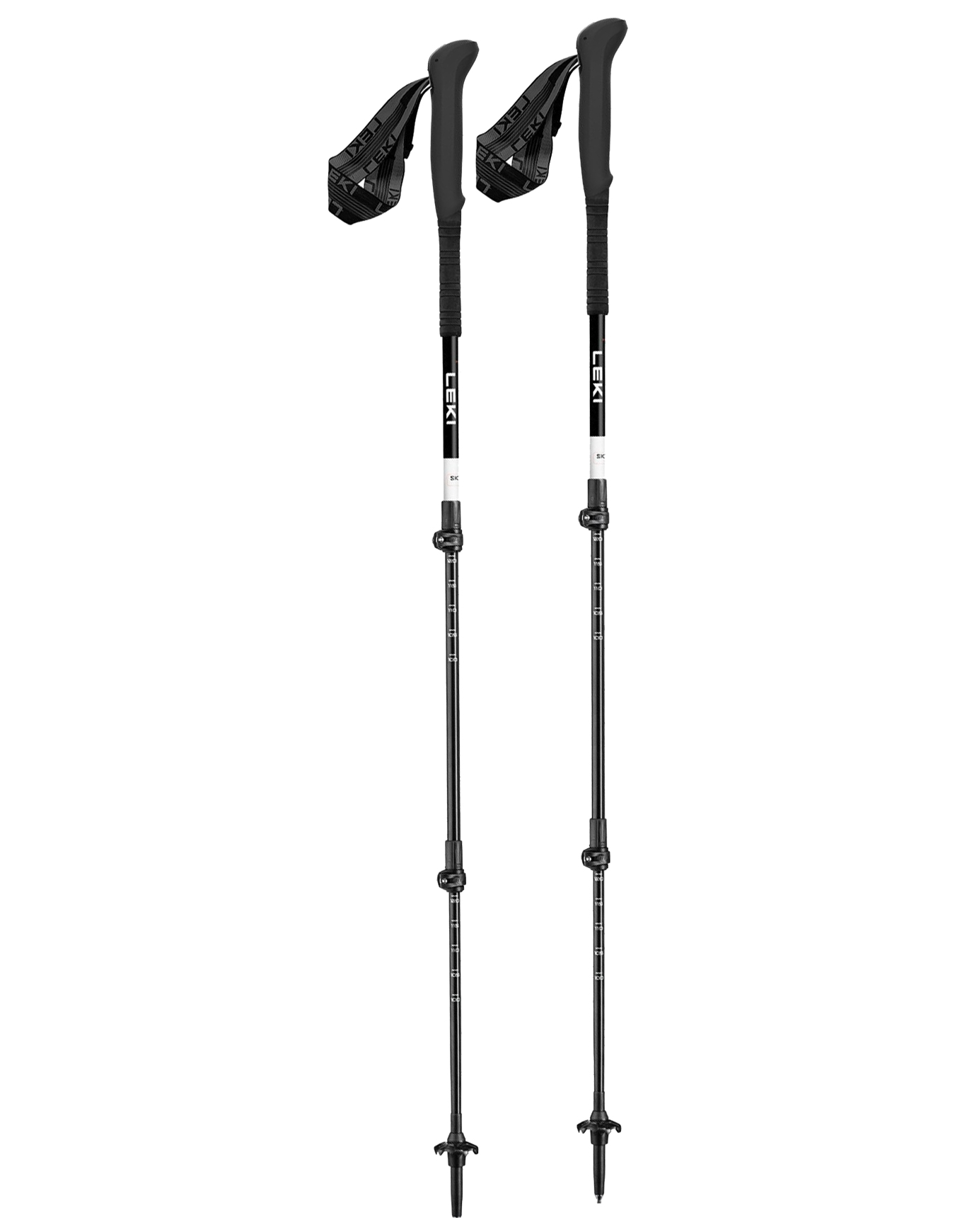 Bâtons de randonnée en aluminium - Skytera Lite en Aluminium - Noir