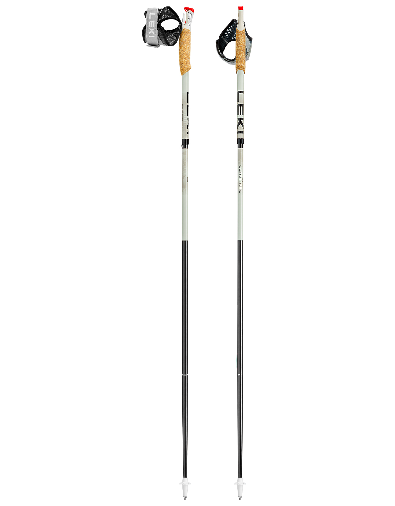 Bâtons de trail en carbone - Ultratrail FX One Grey - Taille 125 cm - Gris