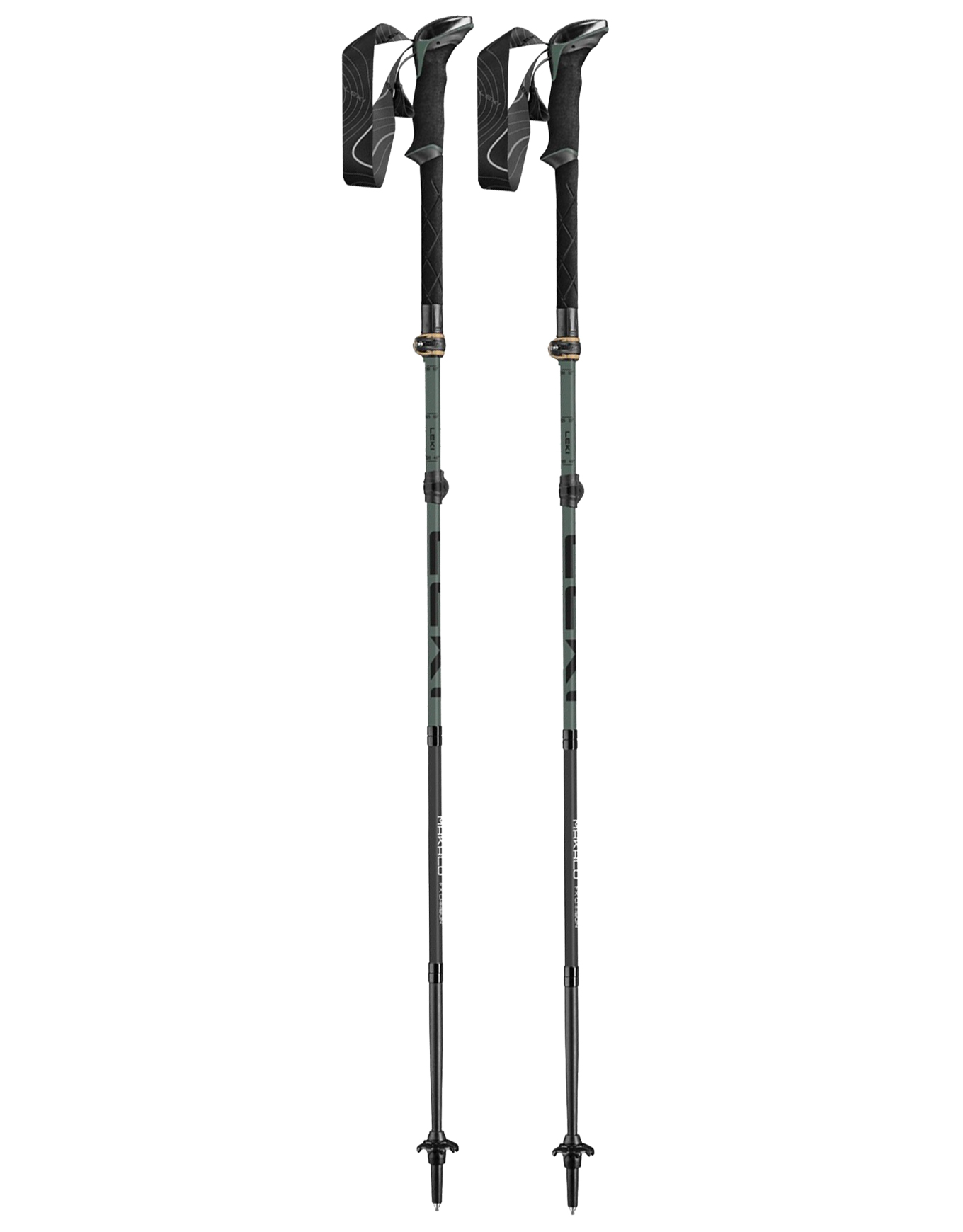 Bâtons de trekking en carbone - Makalu FX Carbon - Noir