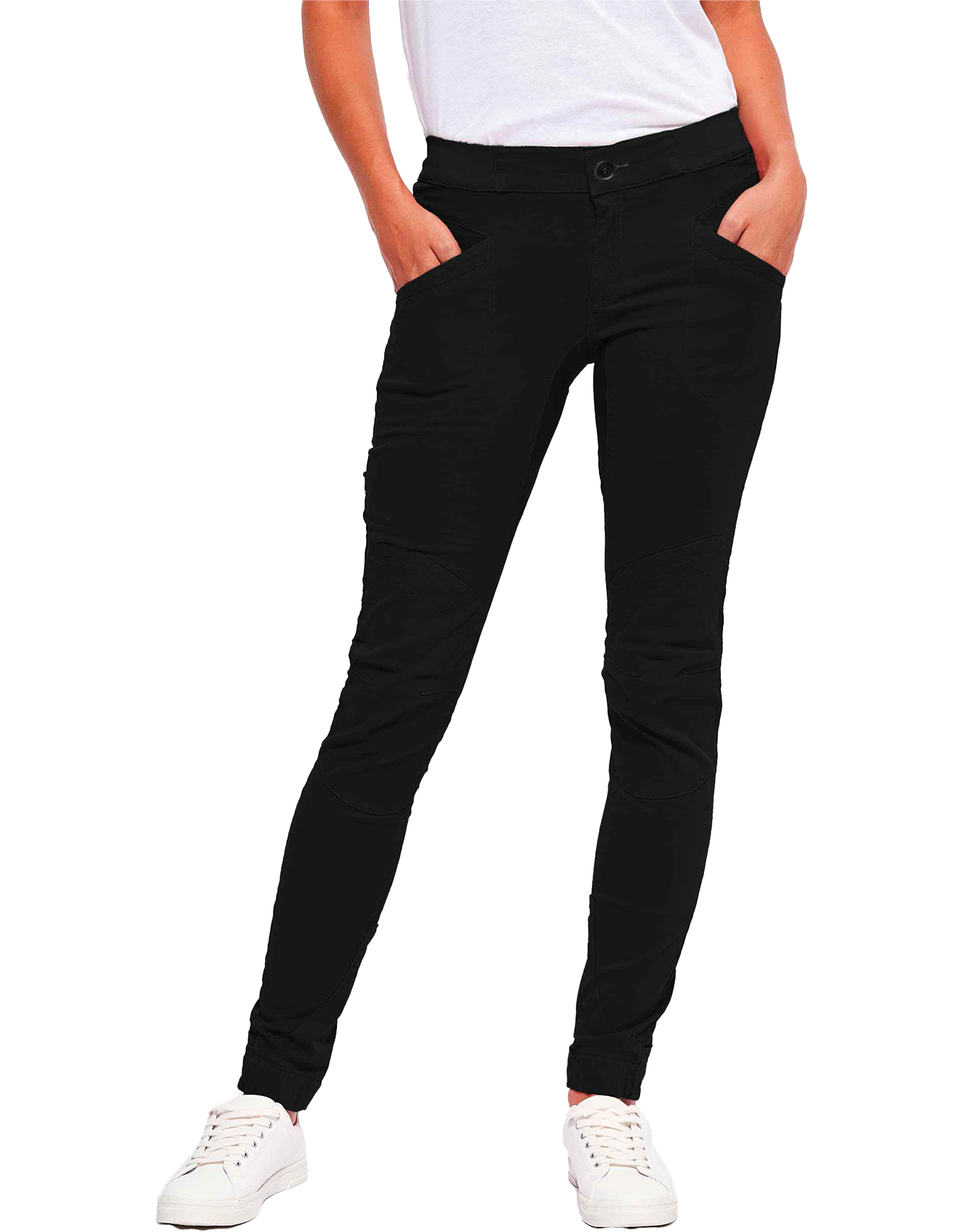 Pantalon d'escalade - Laila Peak Pirate Black en Coton - Taille L - Noir