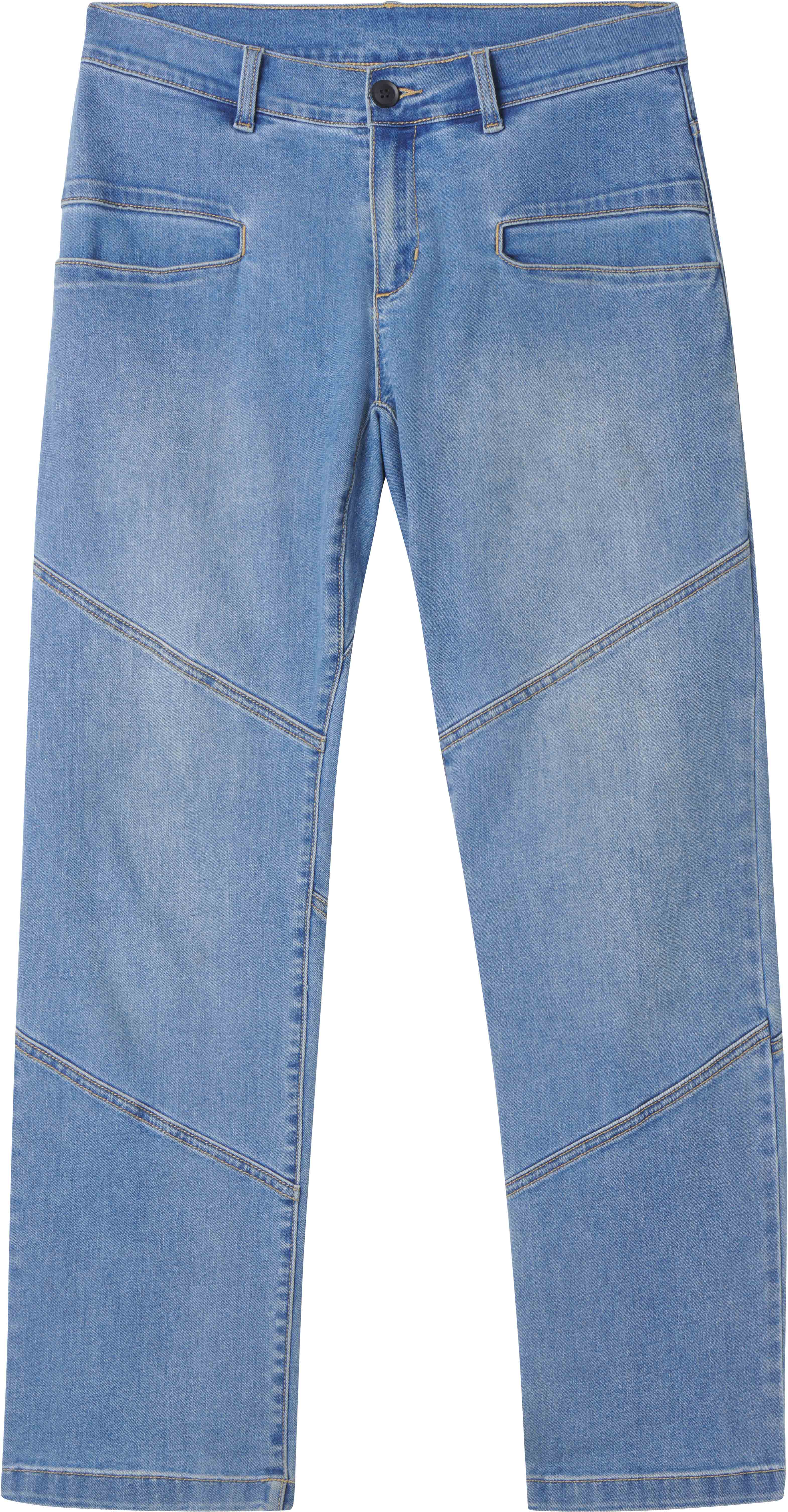 Jean d'escalade - Denim Denim Clair en Coton - Taille L - Bleu