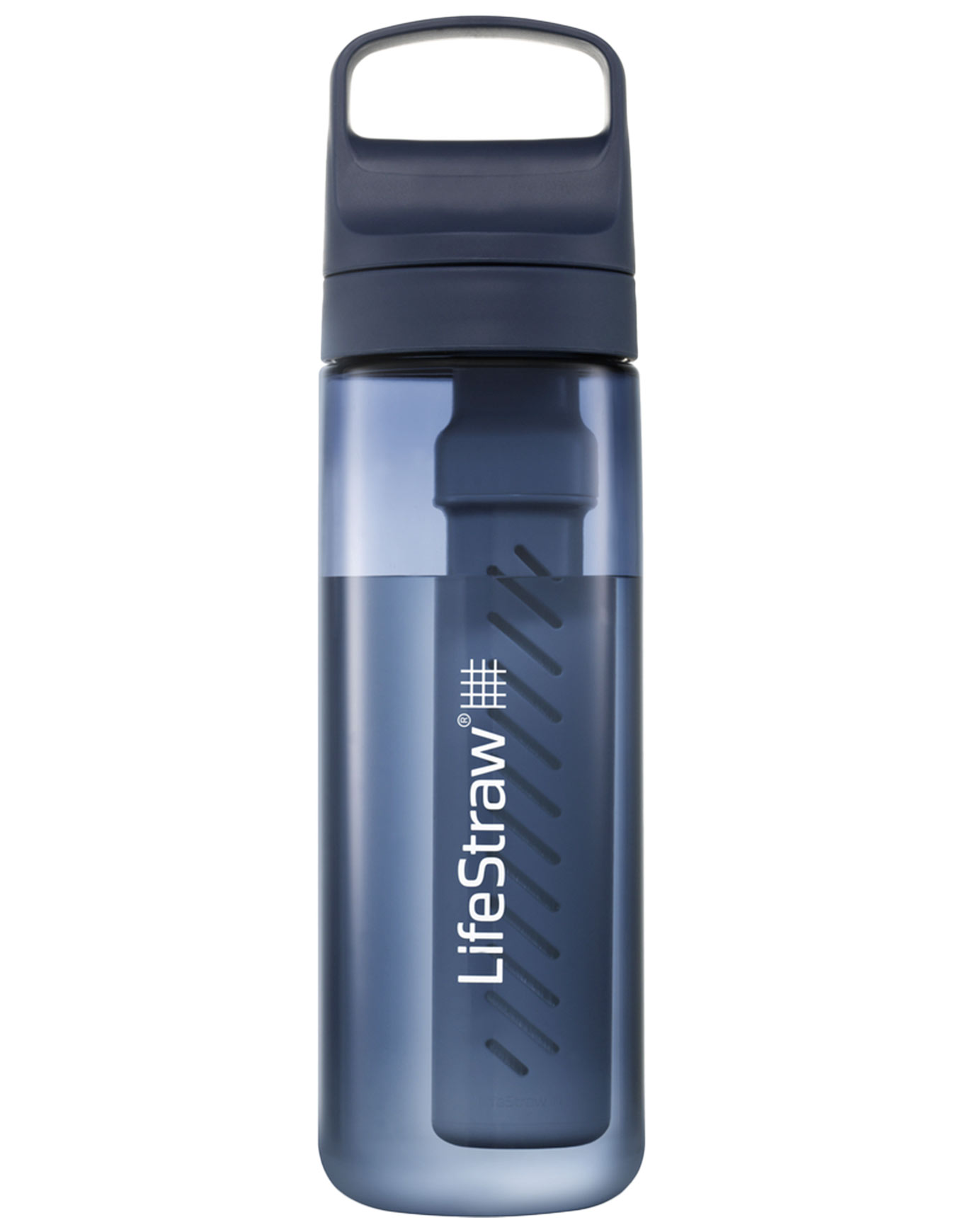 Filterflasche Gourde Filtrante Go 650ml Aegan Sea Blau