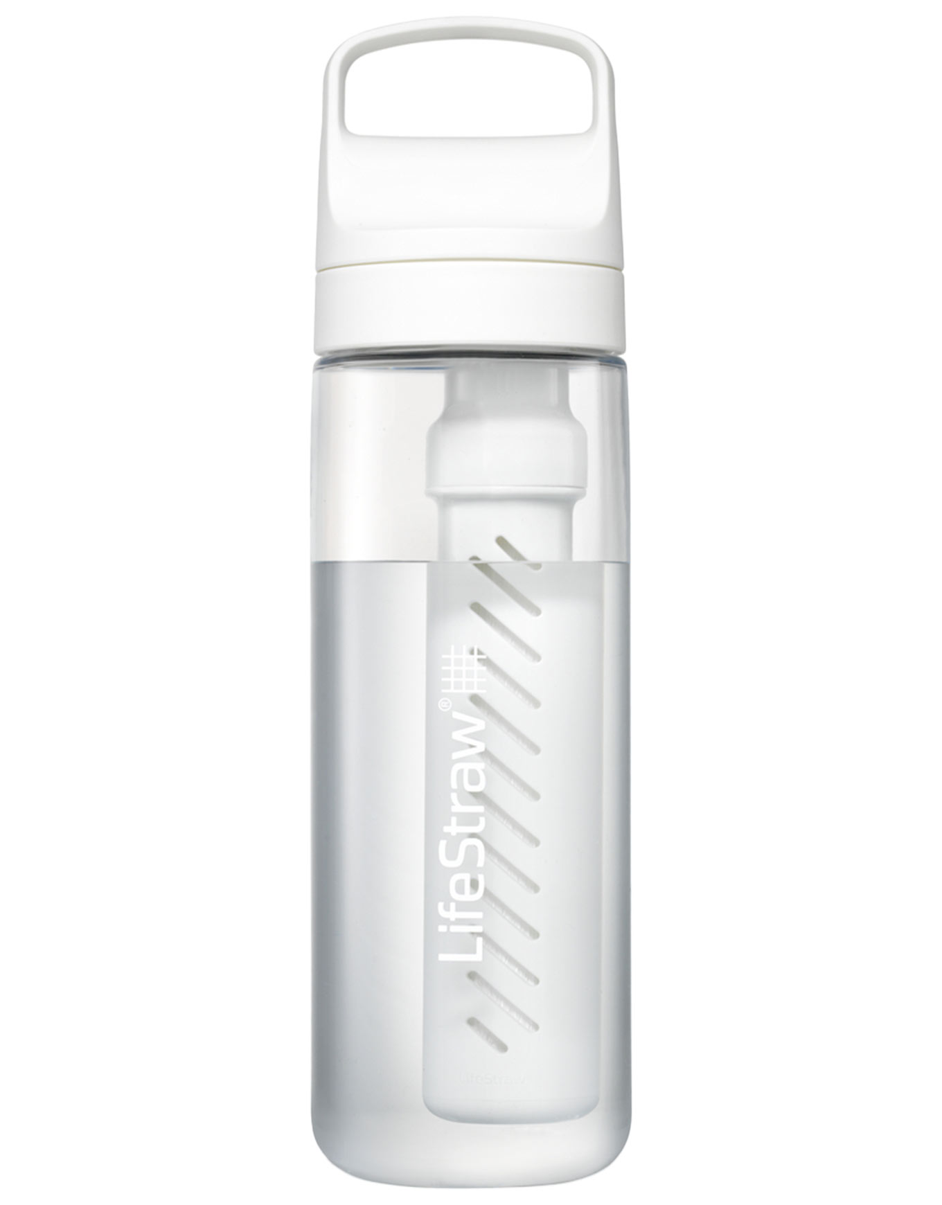 Filterflasche Gourde Filtrante Go 650ml Clear Weiß