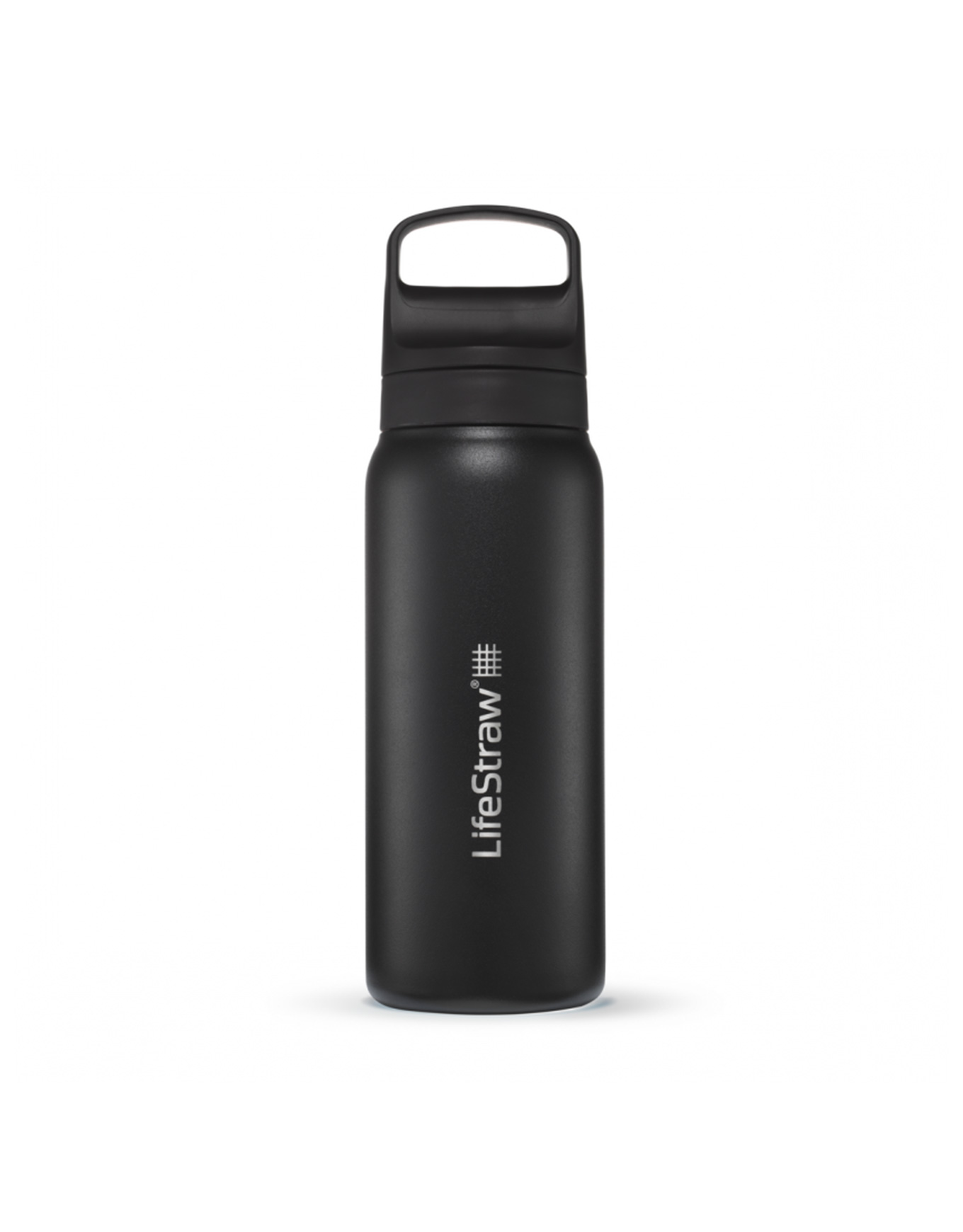 Filterflasche Go Filtrante Stainless Steel 700ml schwarz