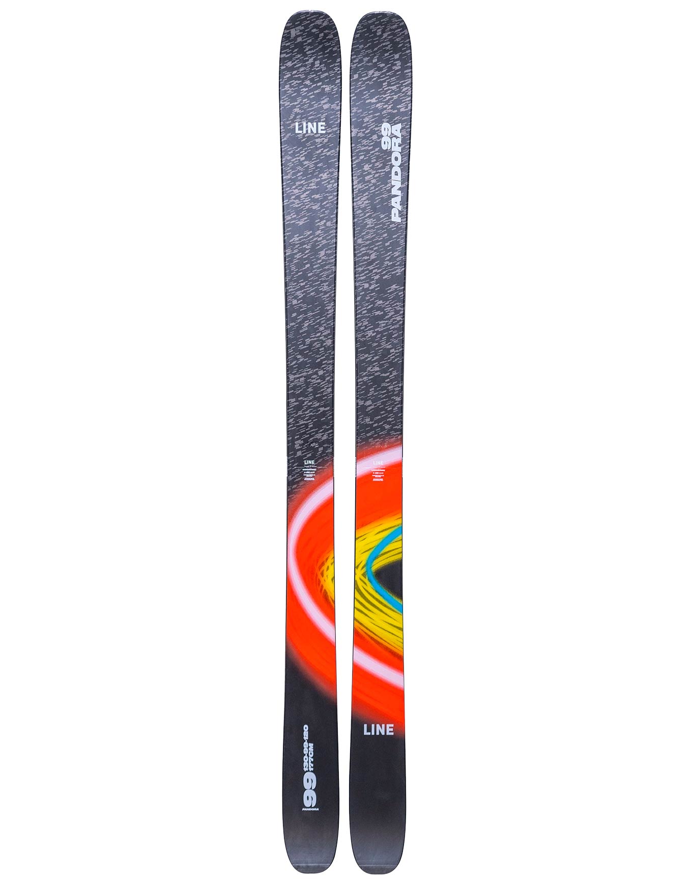 Skis polyvalent freeride - Pandora 99 2026 en Bois - Taille 156 cm - Noir