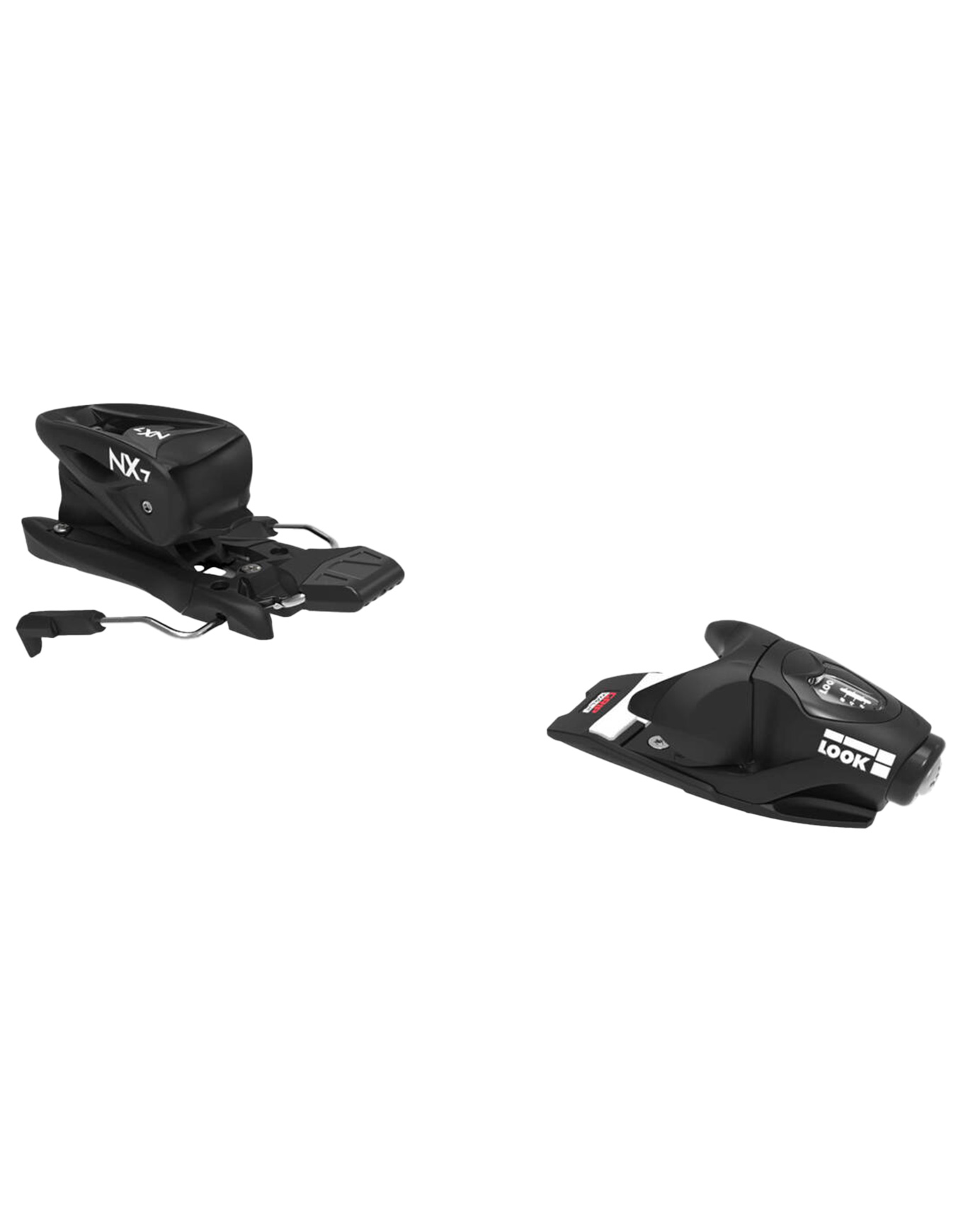 Bindung Ski Alpin Nx 7 Gw Black aus Wolle Kindergröße 93 mm schwarz