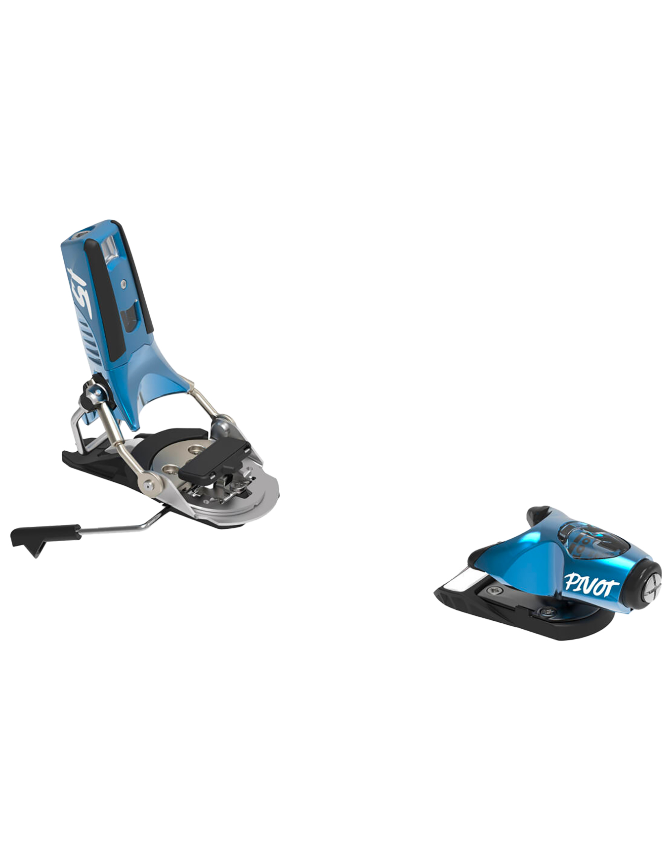 Fixations de ski alpin - Pivot 2.0 15 Gw Bluesteel - Taille 130 mm - Bleu