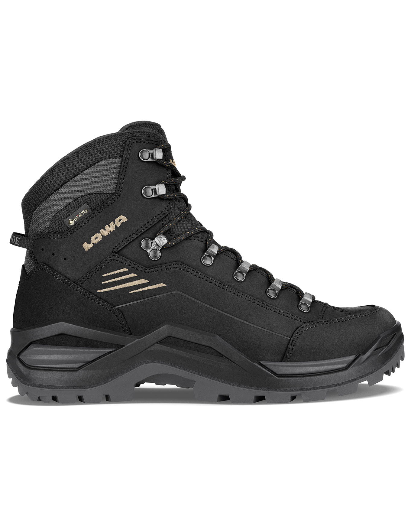 Chaussures de randonnée GORE-TEX® - Renegade Evo GTX Mid Black/Dune en Cuir - Taille 42 - Noir