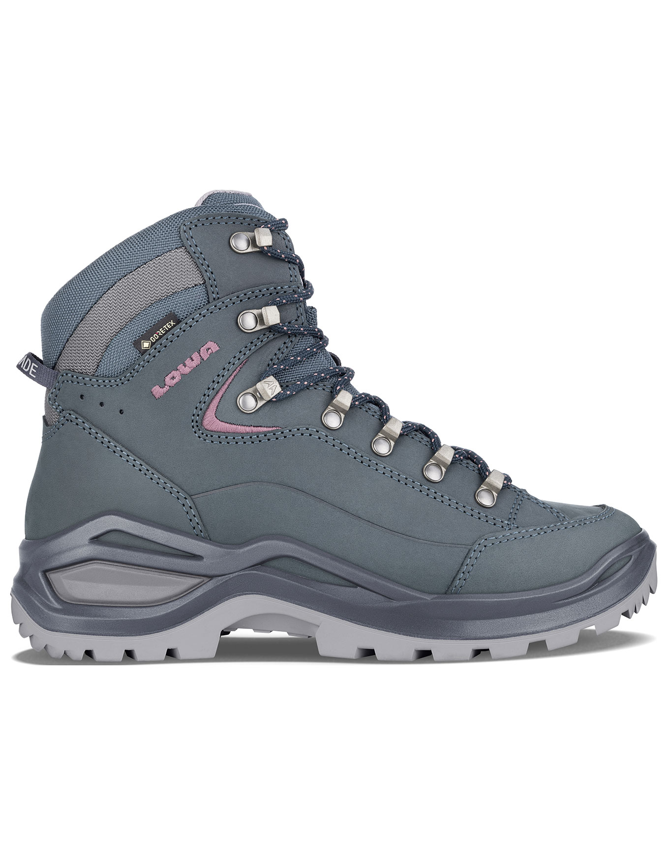Chaussures de randonnée GORE-TEX® - Renegade Evo GTX Mid Ws Steelblue/Old Rose en Cuir - Taille 38 - Bleu