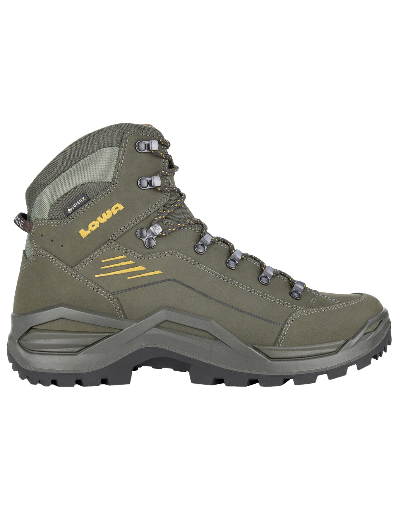 Chaussures de randonnée GORE-TEX® - Renegade Evo GTX Mid Olive/Mustard en Cuir - Taille 42,5 - Kaki