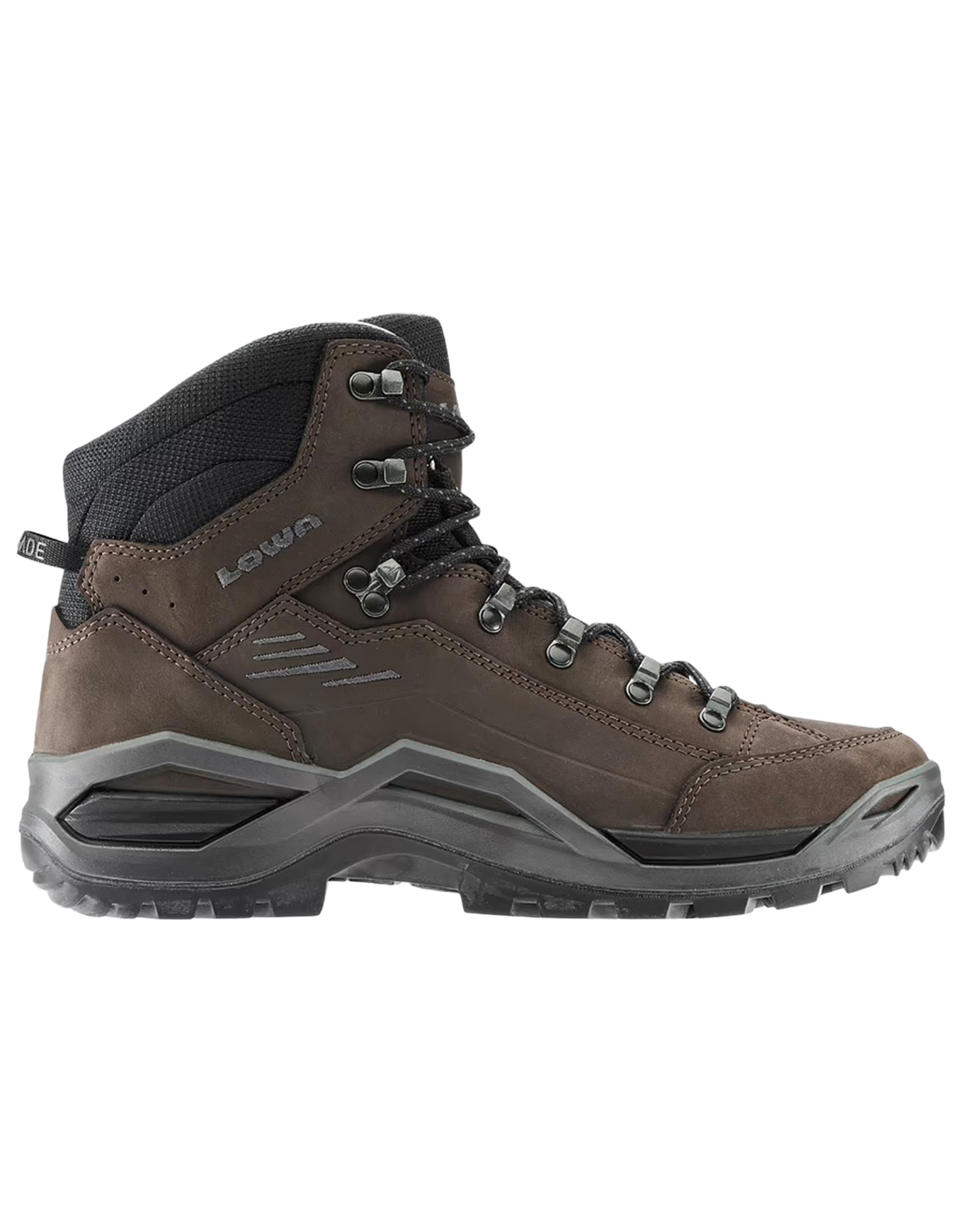 Chaussures de randonnée journée - Renegade Evo LL Mid Dark Brown/Black en Cuir - Taille 45 - Marron