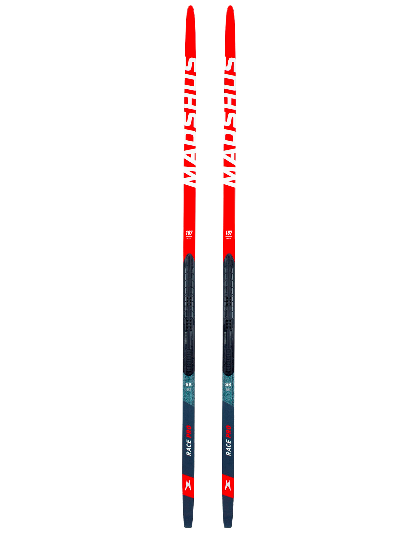 Pack / Paket / Set Langlauf Skier Skating Race Pro Skate + Performance Skate 2026 für Herren Größe 192 cm Rot