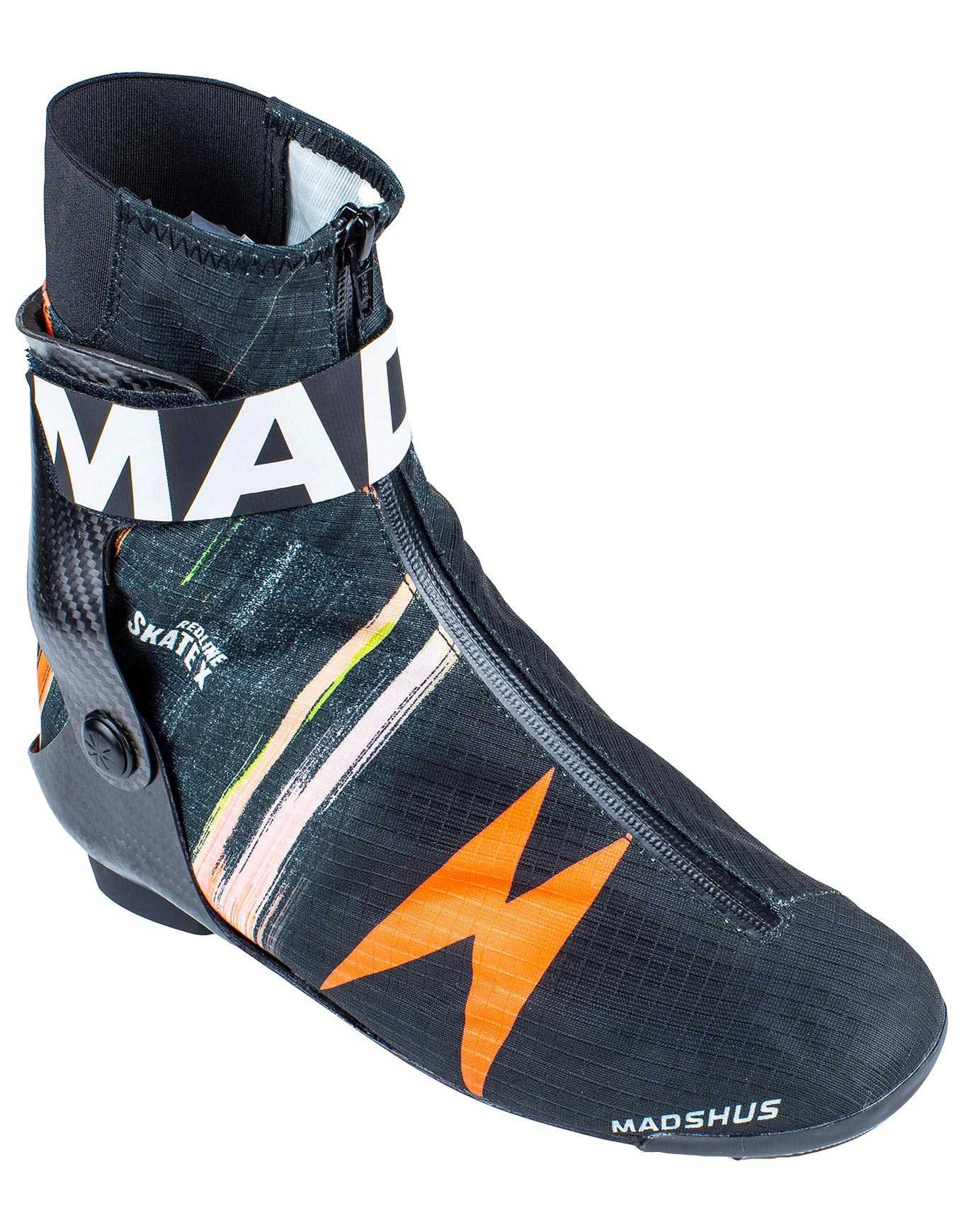 Skating Nordic Skischuhe Redline Skate X für Herren Größe 42 schwarz